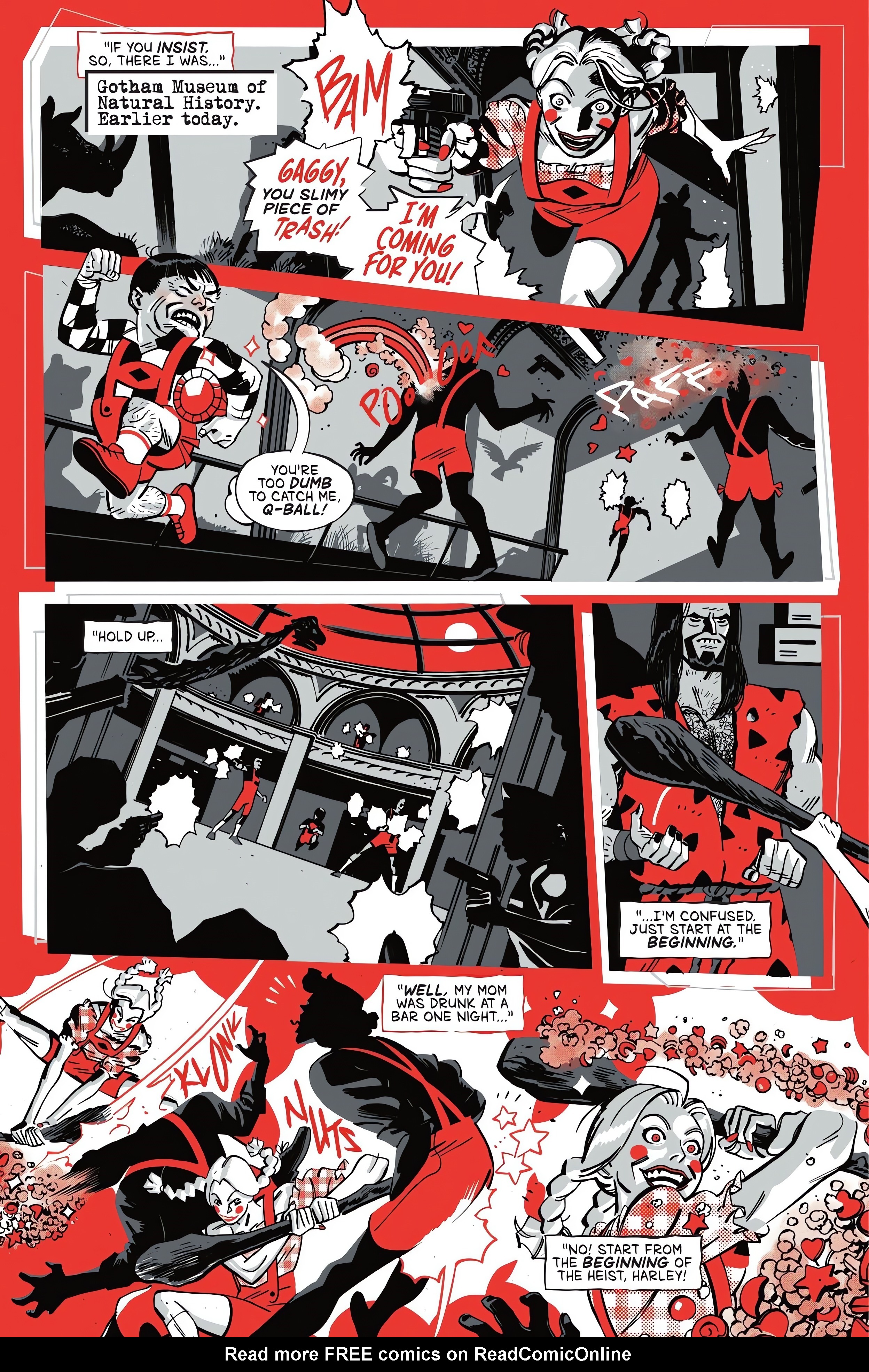 Read online Harley Quinn: Black   White   Redder comic -  Issue #1 - 30