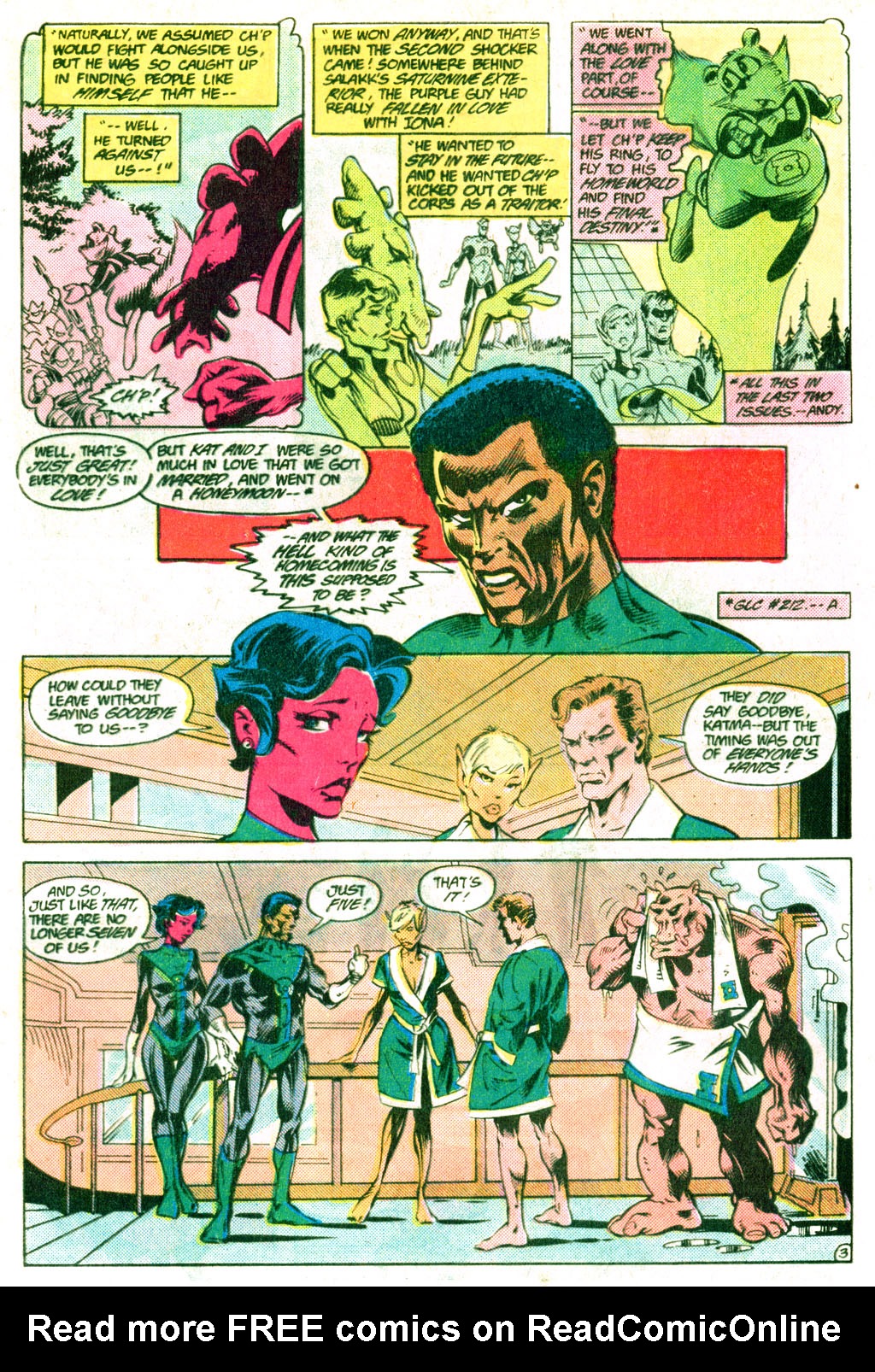 Read online The Green Lantern Corps comic -  Issue #216 - 4