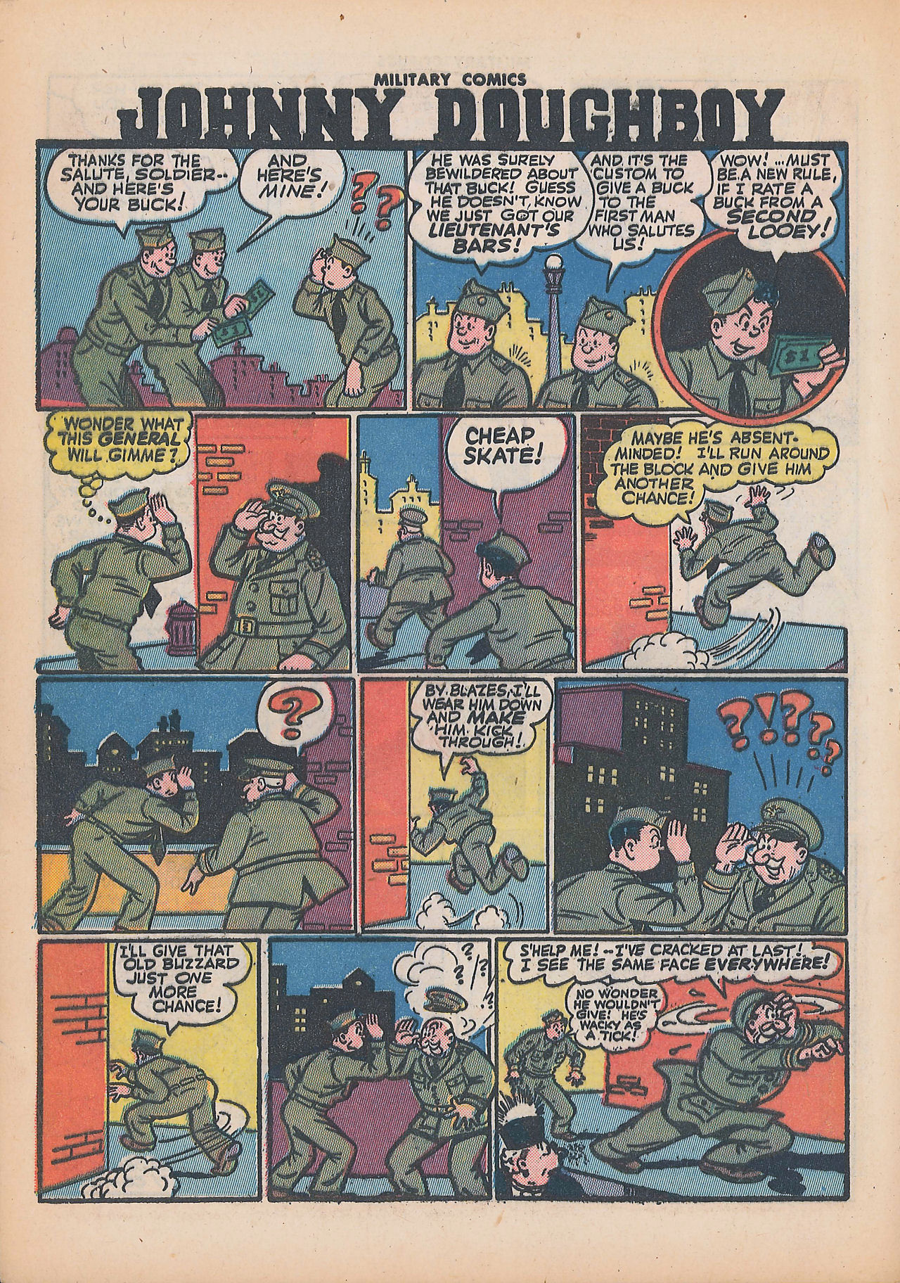 Read online Military Comics comic -  Issue #25 - 30