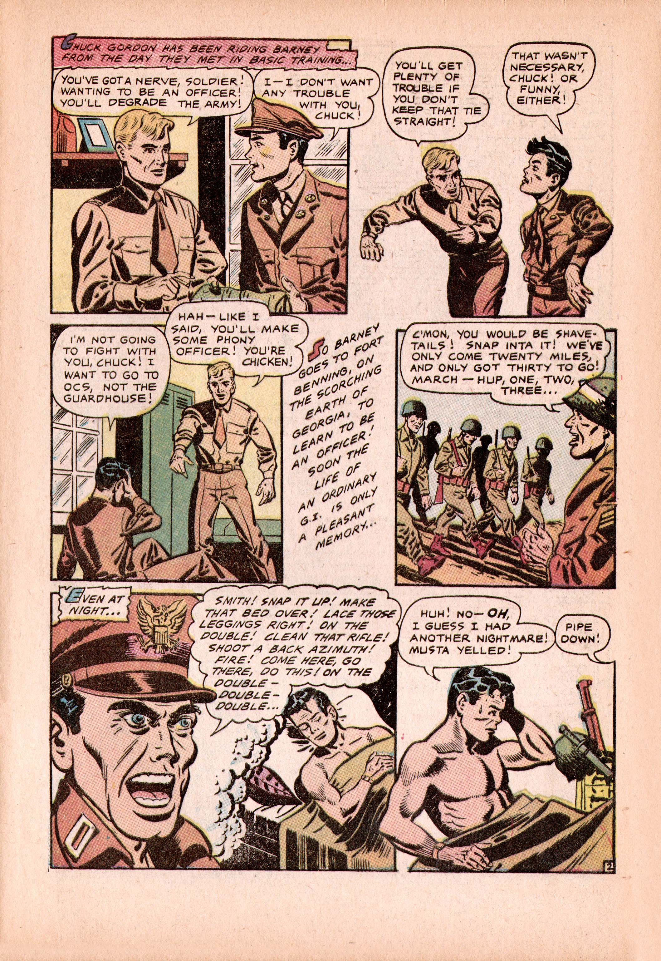 Read online Men in Action (1957) comic -  Issue #5 - 5