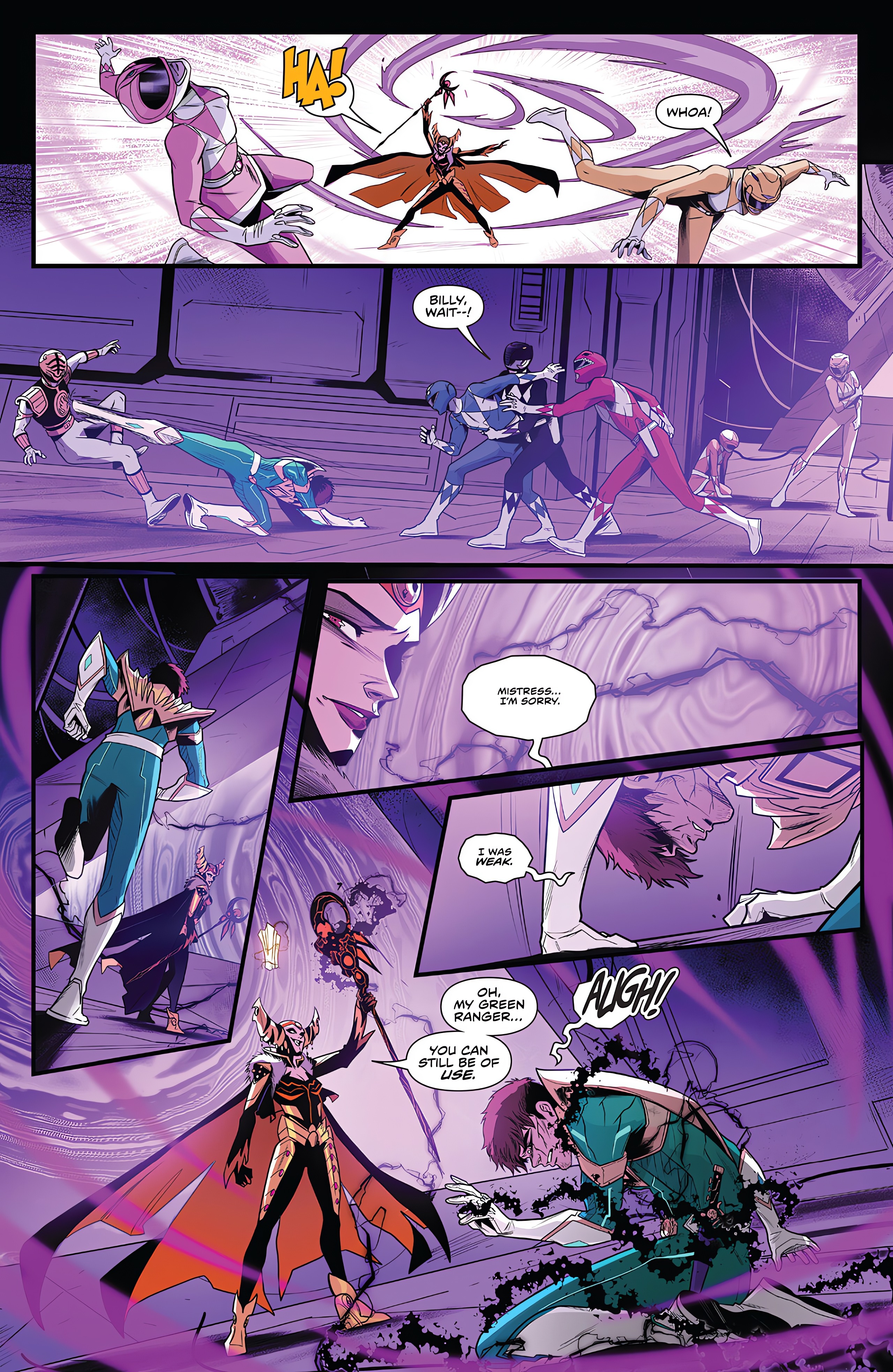 Read online Mighty Morphin Power Rangers comic -  Issue #111 - 19