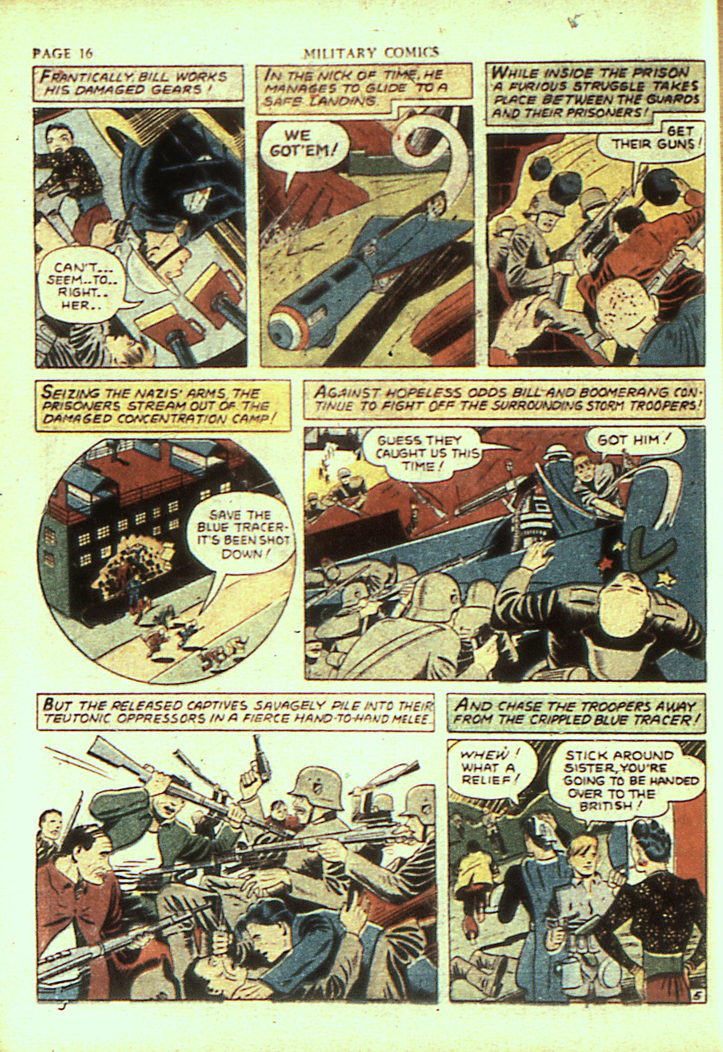 Read online Military Comics comic -  Issue #4 - 18