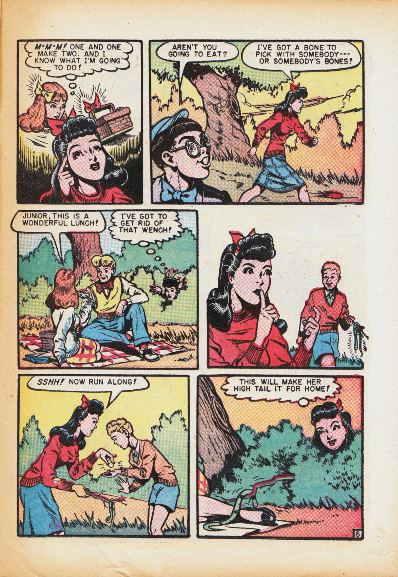 Read online Junior (1947) comic -  Issue #9 - 25
