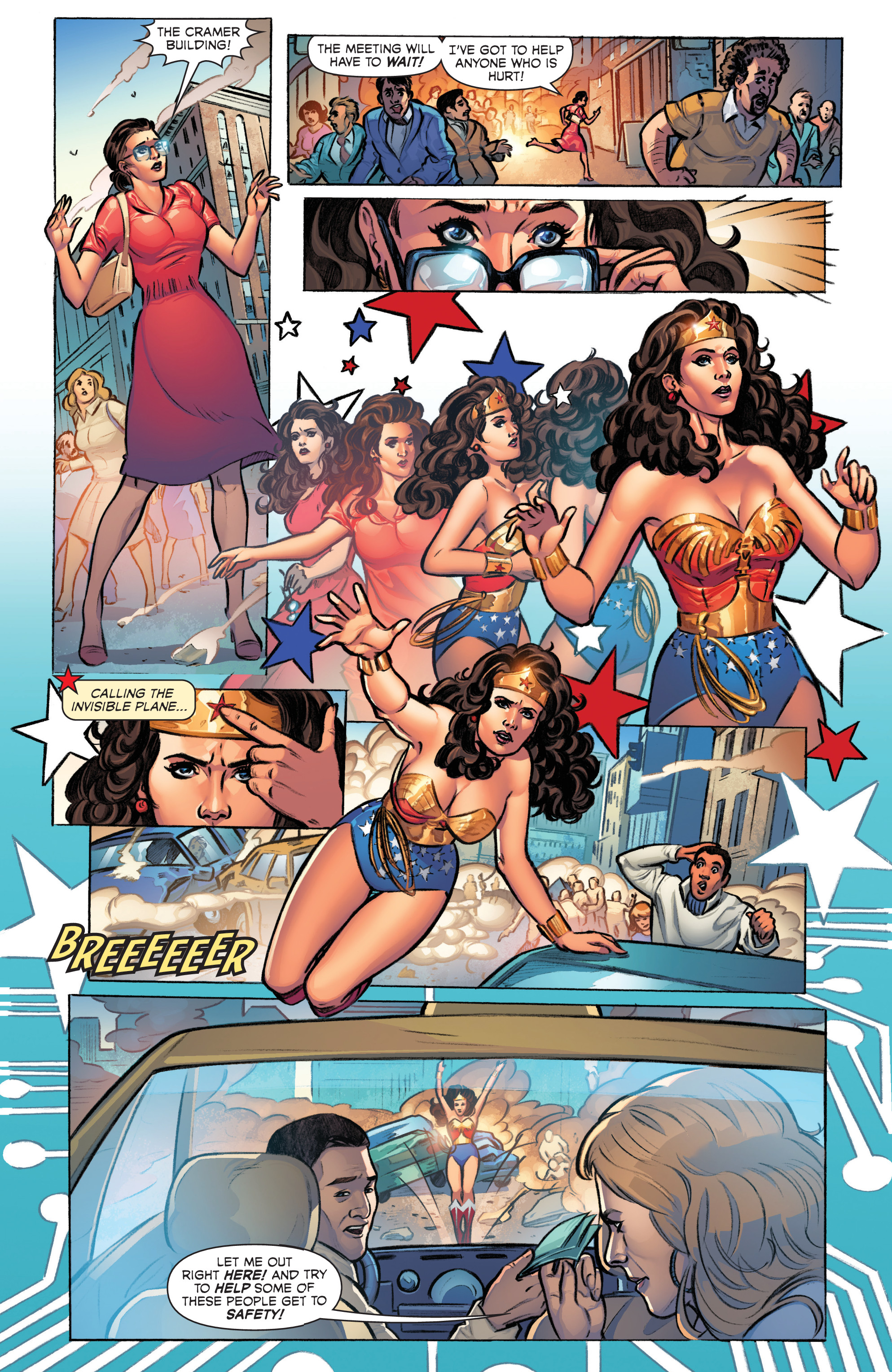 Read online Wonder Woman '77 Meets The Bionic Woman comic -  Issue #1 - 5