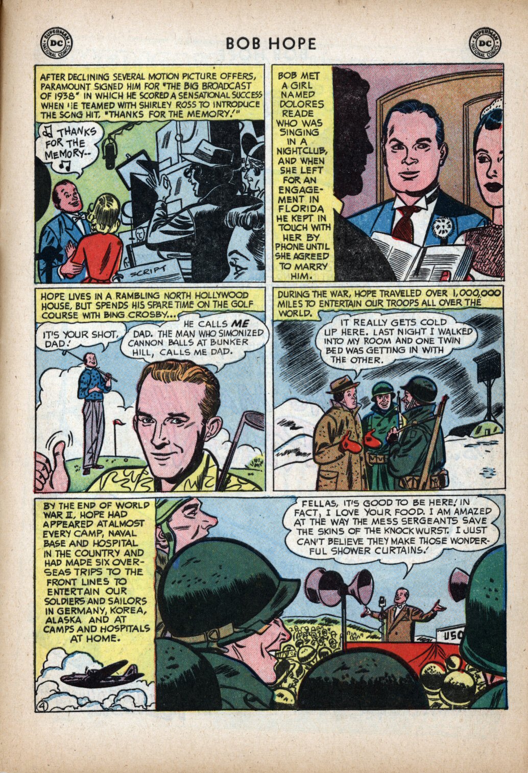 Read online The Adventures of Bob Hope comic -  Issue #16 - 41