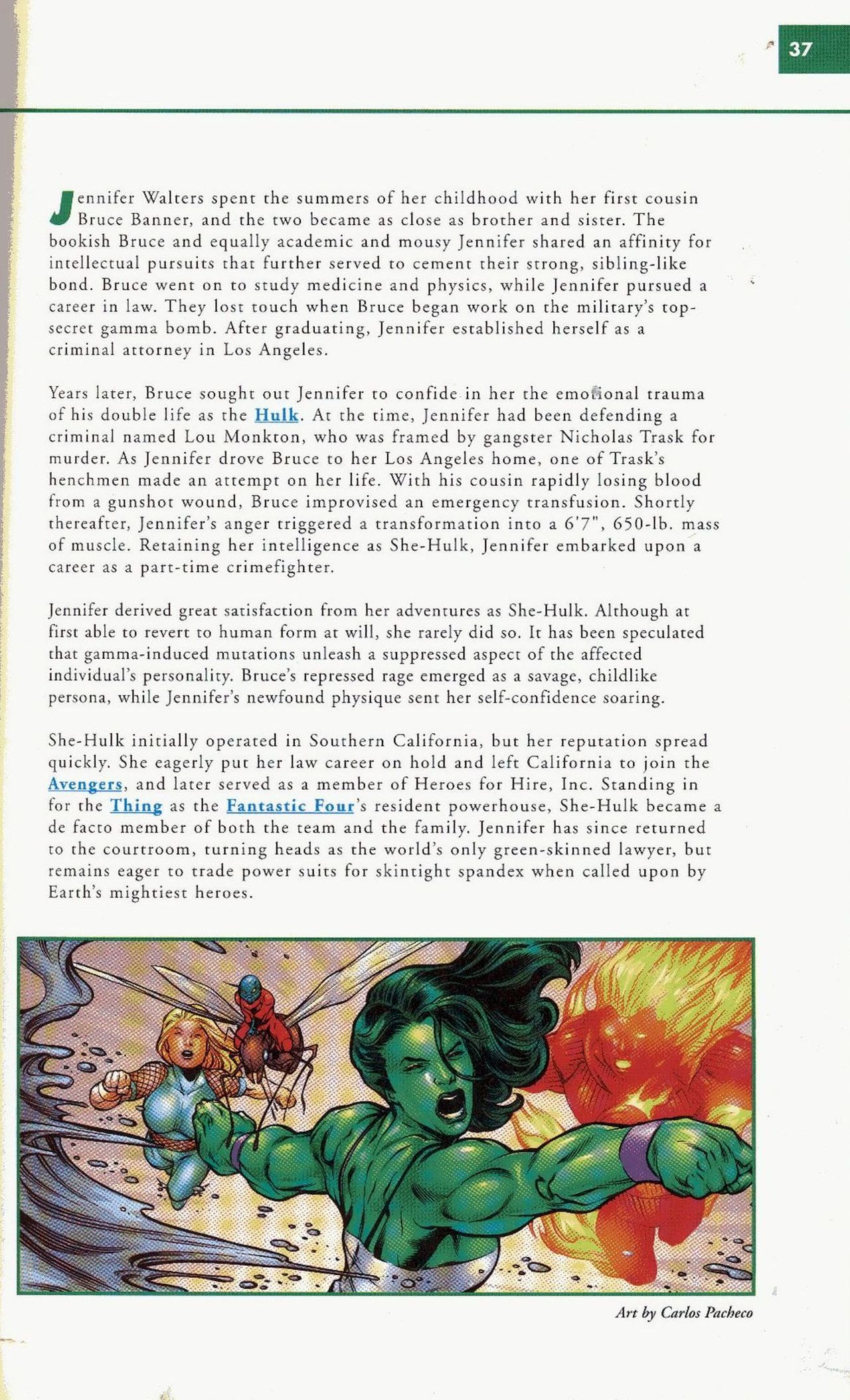 Read online Marvel Encyclopedia comic -  Issue # TPB 1 - 35