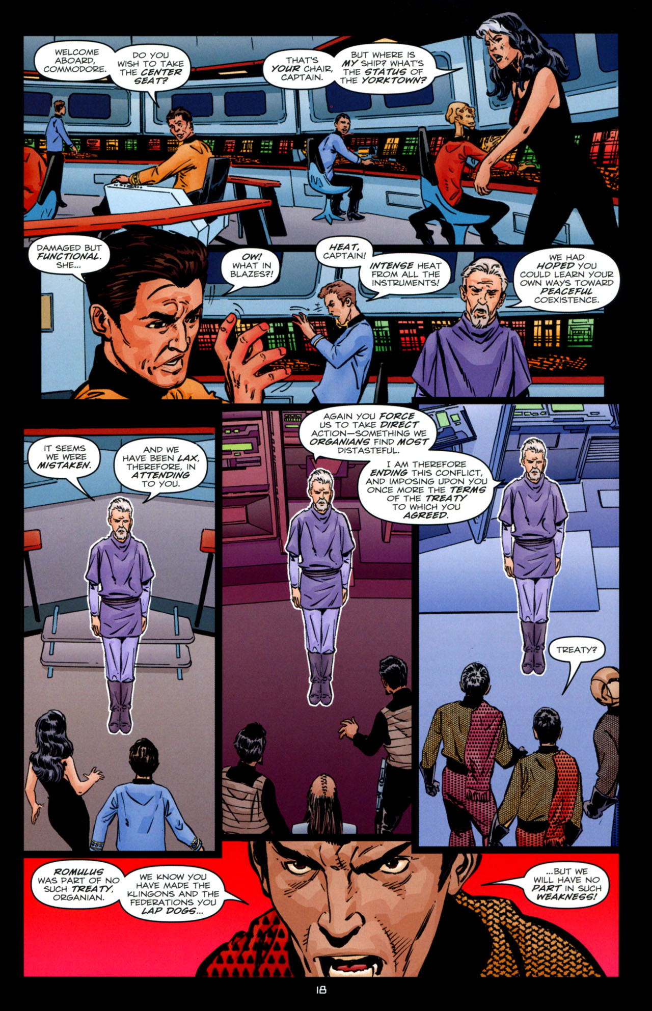 Read online Star Trek: Romulans Schism comic -  Issue #3 - 18