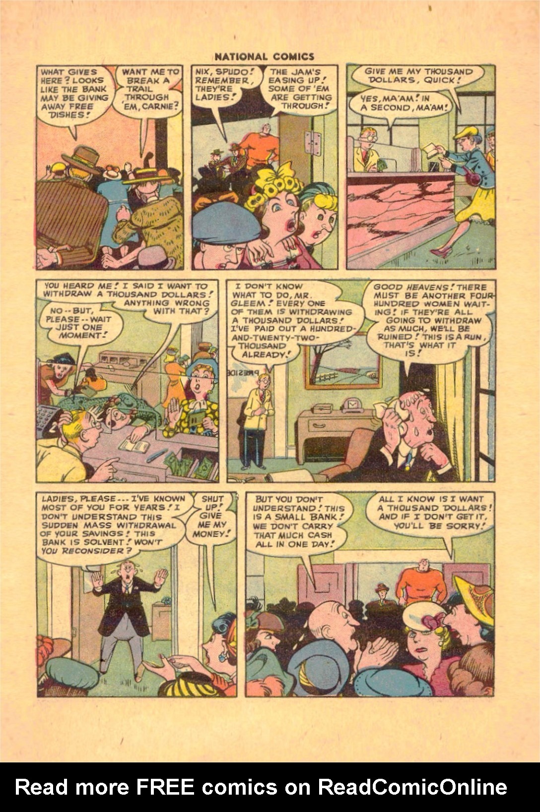 Read online National Comics comic -  Issue #65 - 8