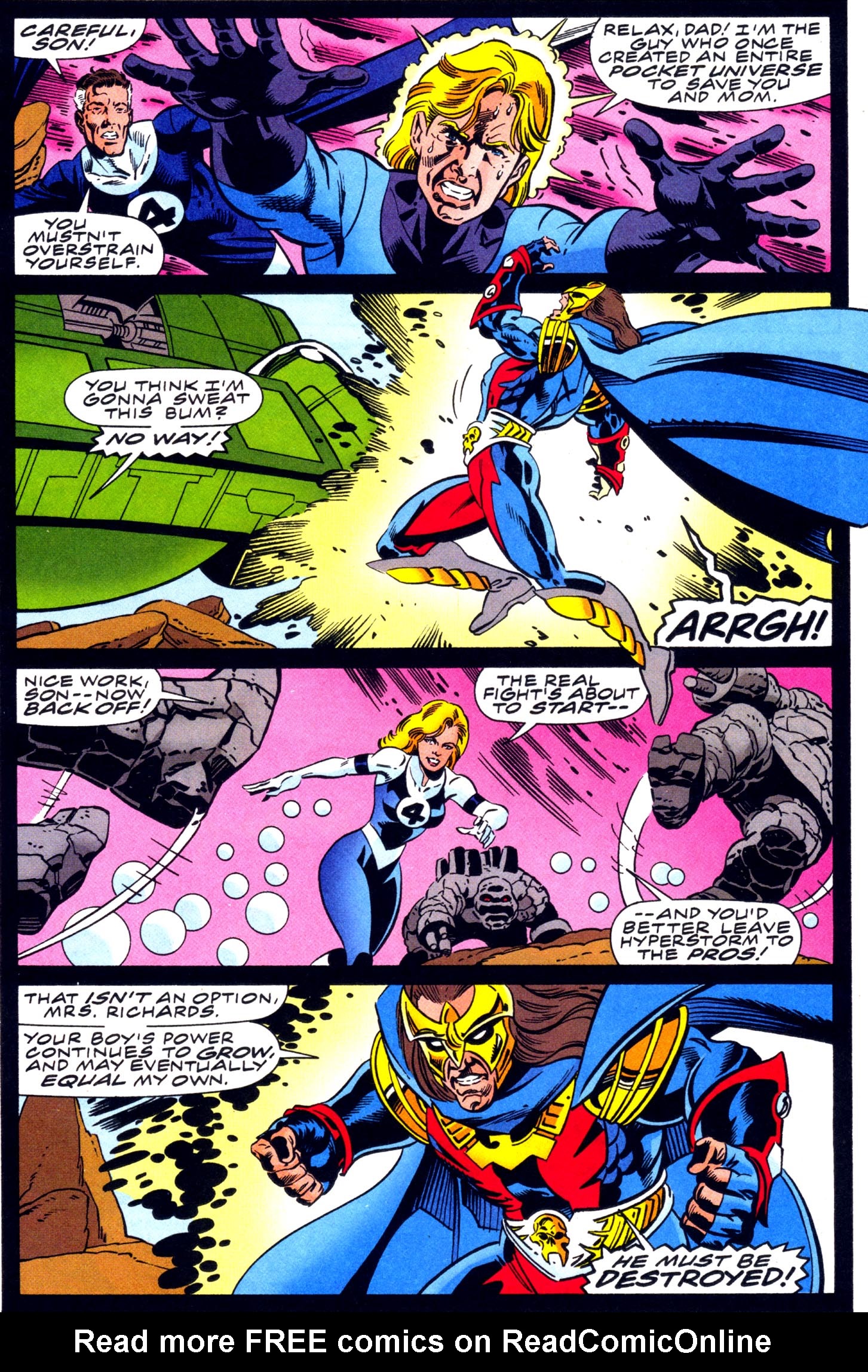Read online Fantastic Five comic -  Issue #4 - 8