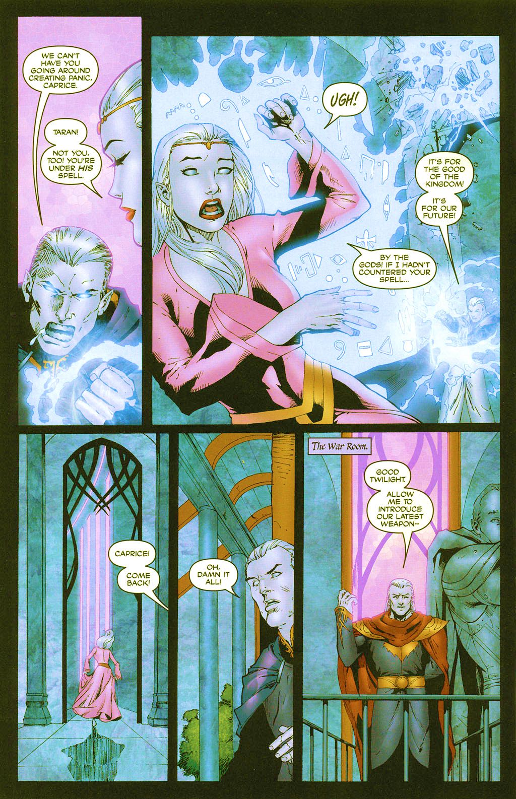 Read online Brian Pulido's Medieval Lady Death:  War of the Winds comic -  Issue #4 - 10