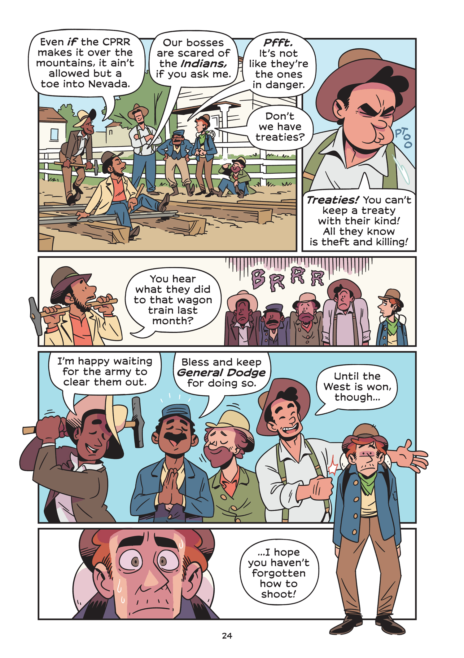 Read online History Comics comic -  Issue # The Transcontinental Railroad - 33