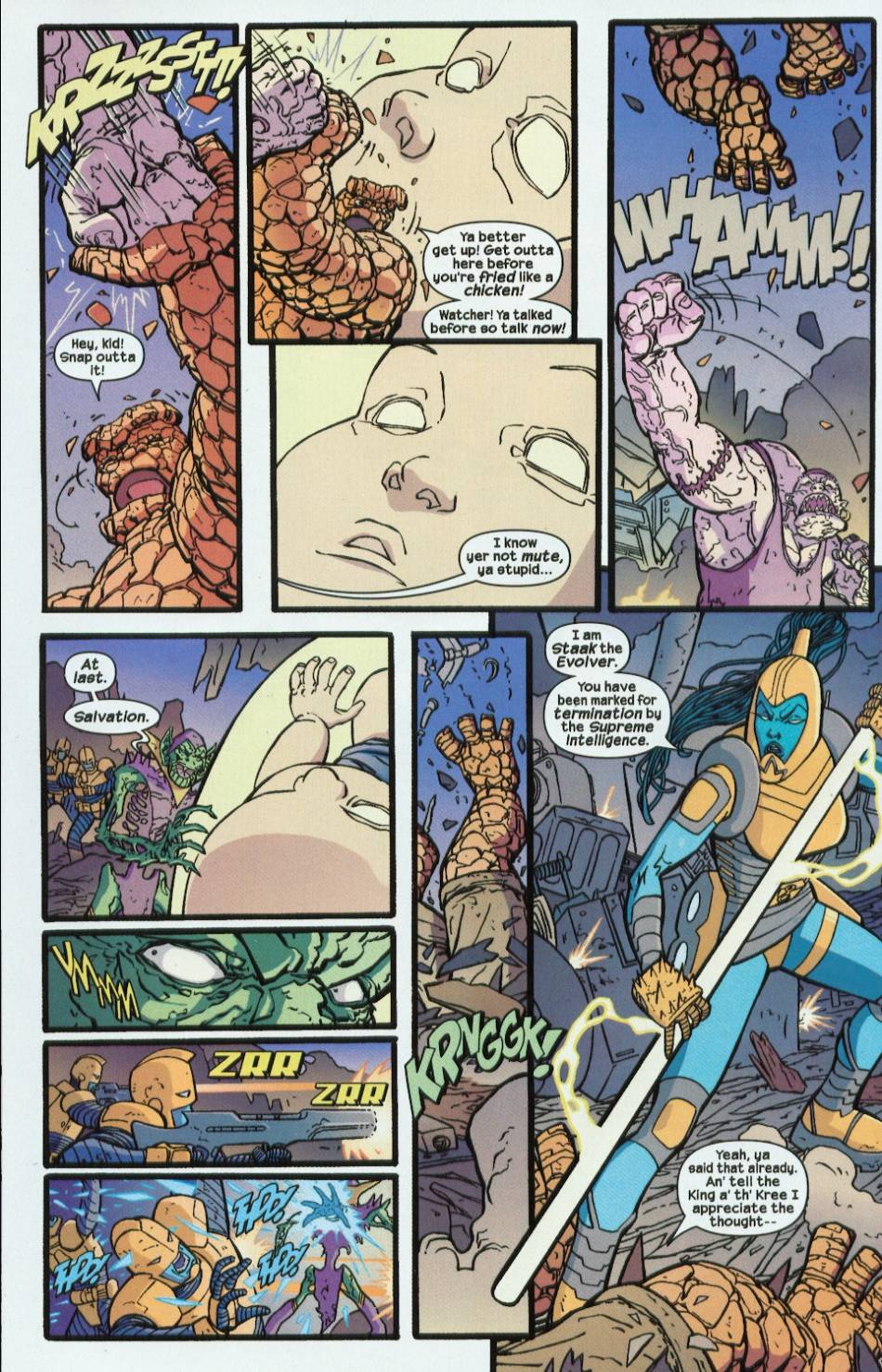 Read online The Thing: Freakshow comic -  Issue #4 - 6