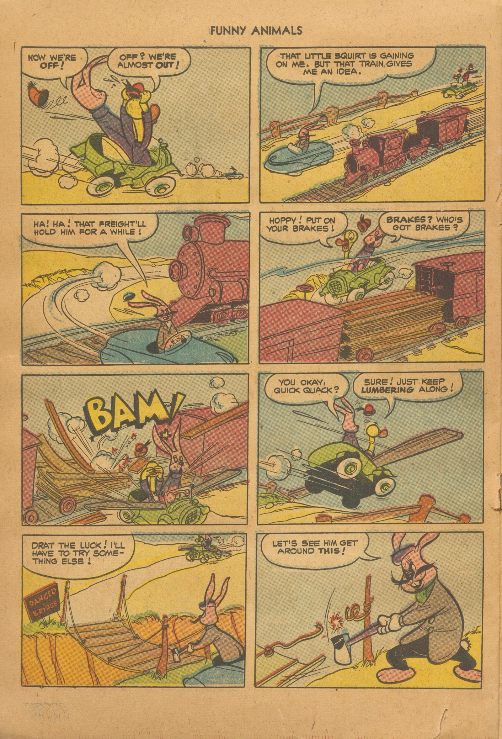 Read online Fawcett's Funny Animals comic -  Issue #83 - 22