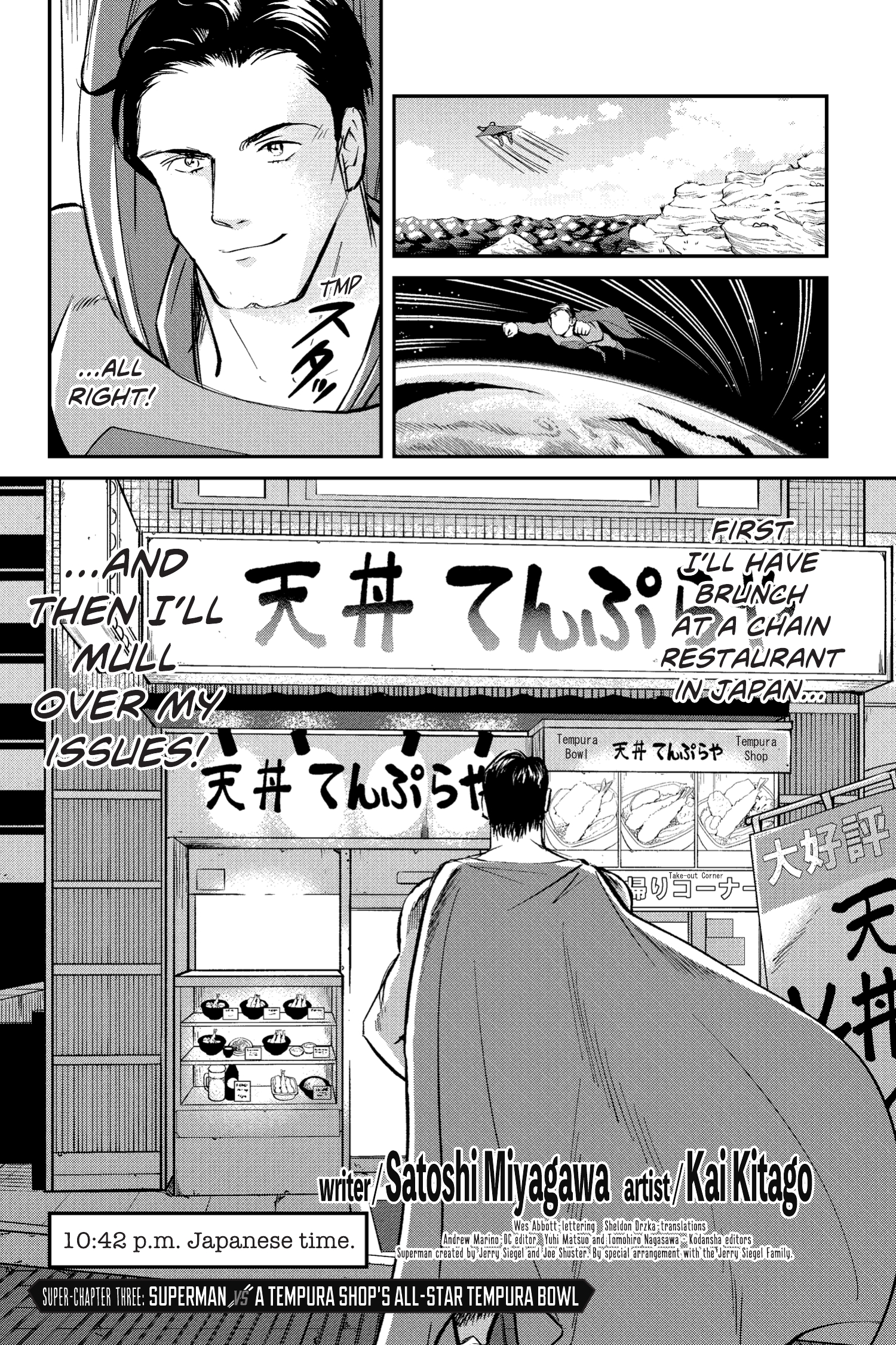 Read online Superman vs. Meshi comic -  Issue #3 - 8