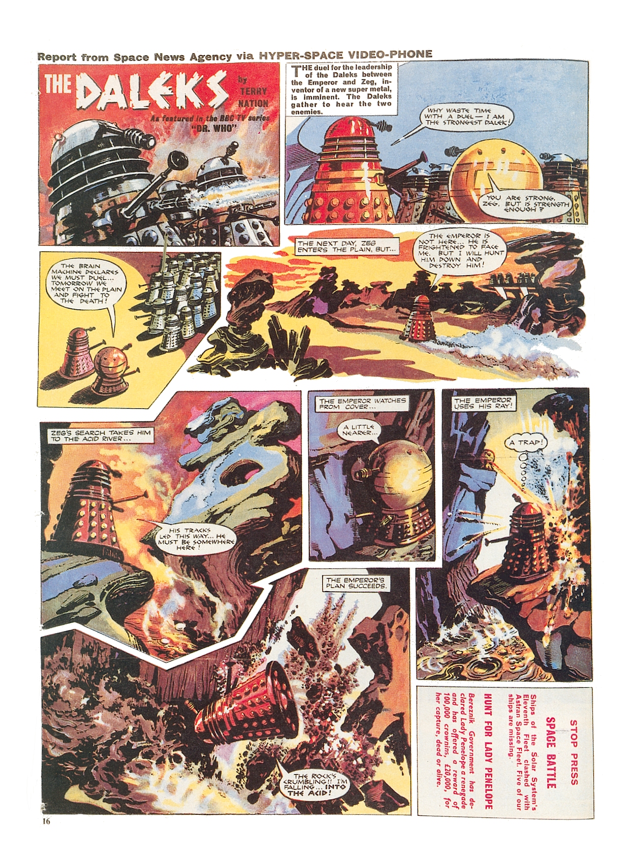 Read online Dalek Chronicles comic -  Issue # TPB - 16
