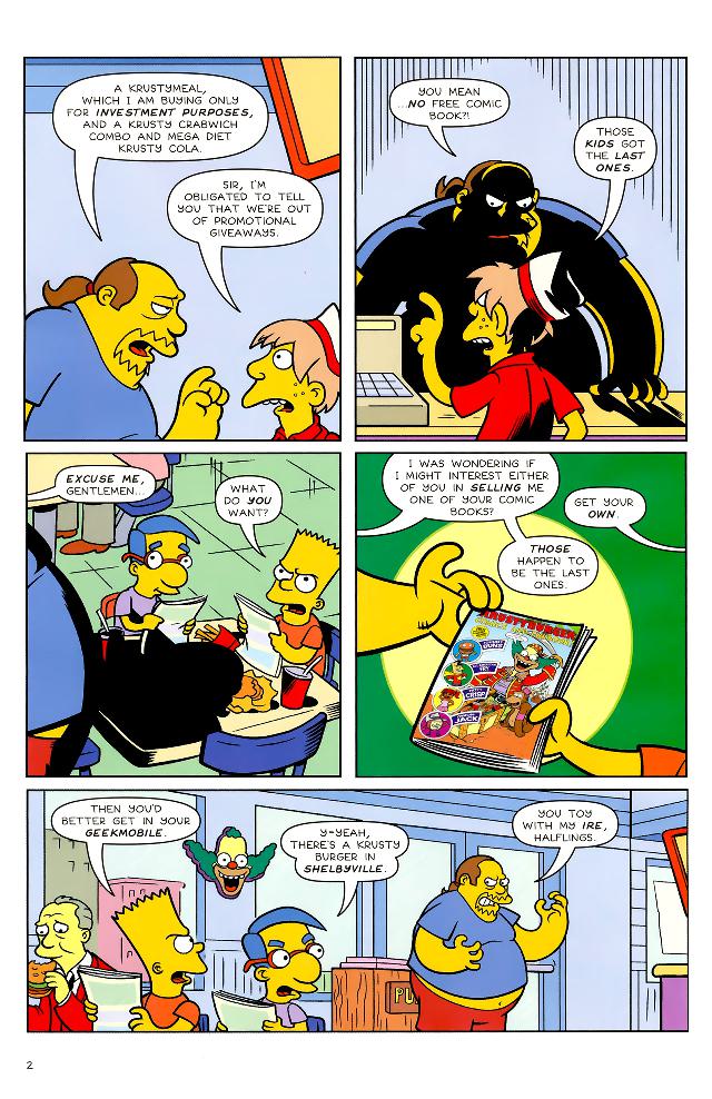 Read online Bongo Comics Free-For-All! comic -  Issue #2009 - 3