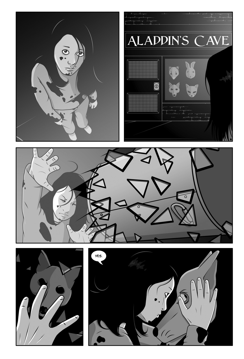 Read online Hollow Girl comic -  Issue #1 - 35