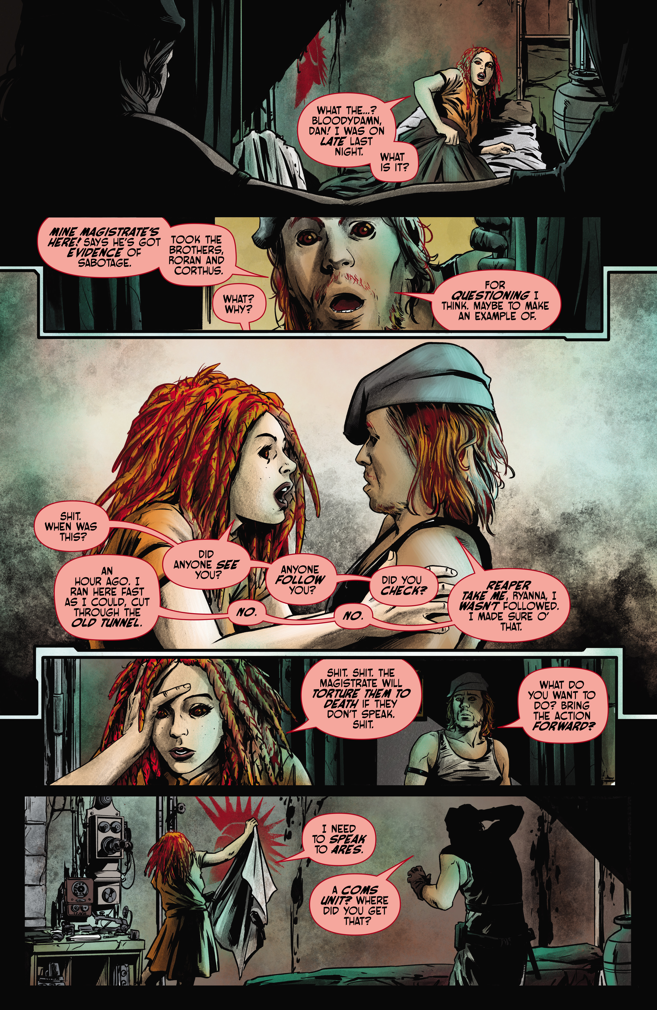 Read online Pierce Brown's Red Rising: Sons of Ares: Forbidden Song comic -  Issue # TPB - 82