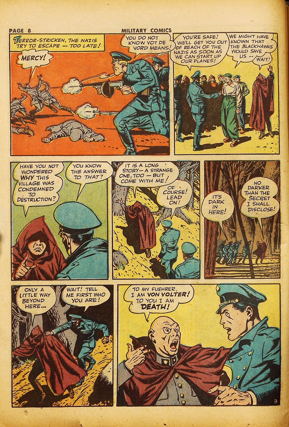 Read online Military Comics comic -  Issue #21 - 10