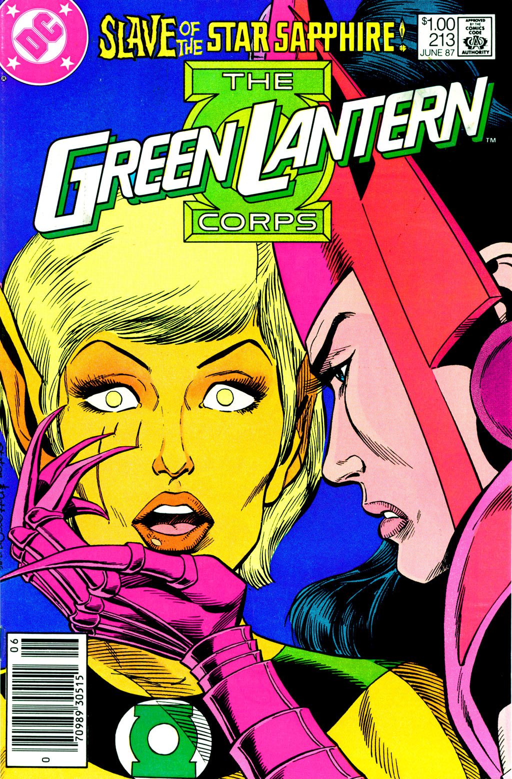 Read online The Green Lantern Corps comic -  Issue #213 - 1