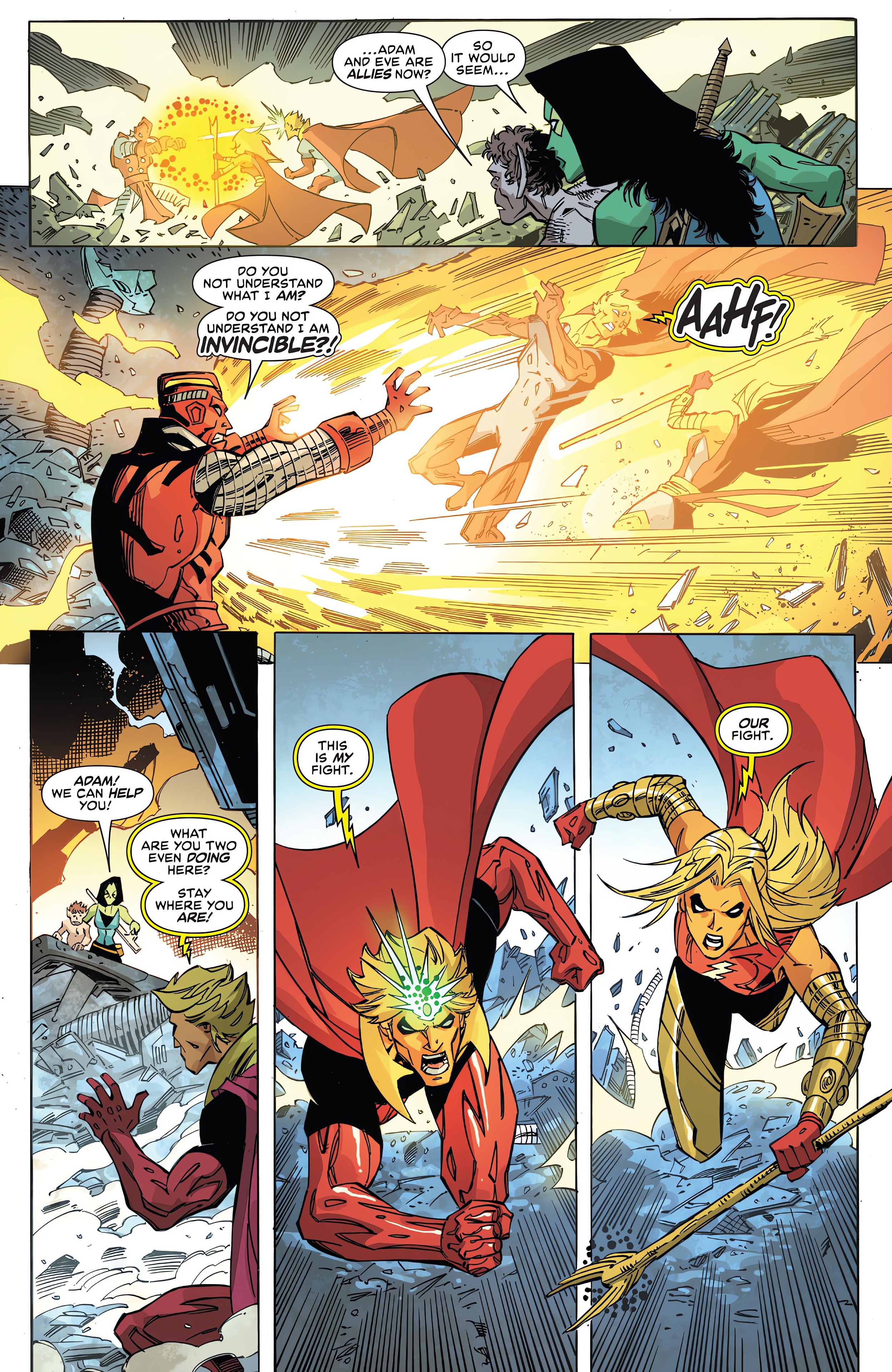 Read online Warlock: Rebirth comic -  Issue #5 - 13