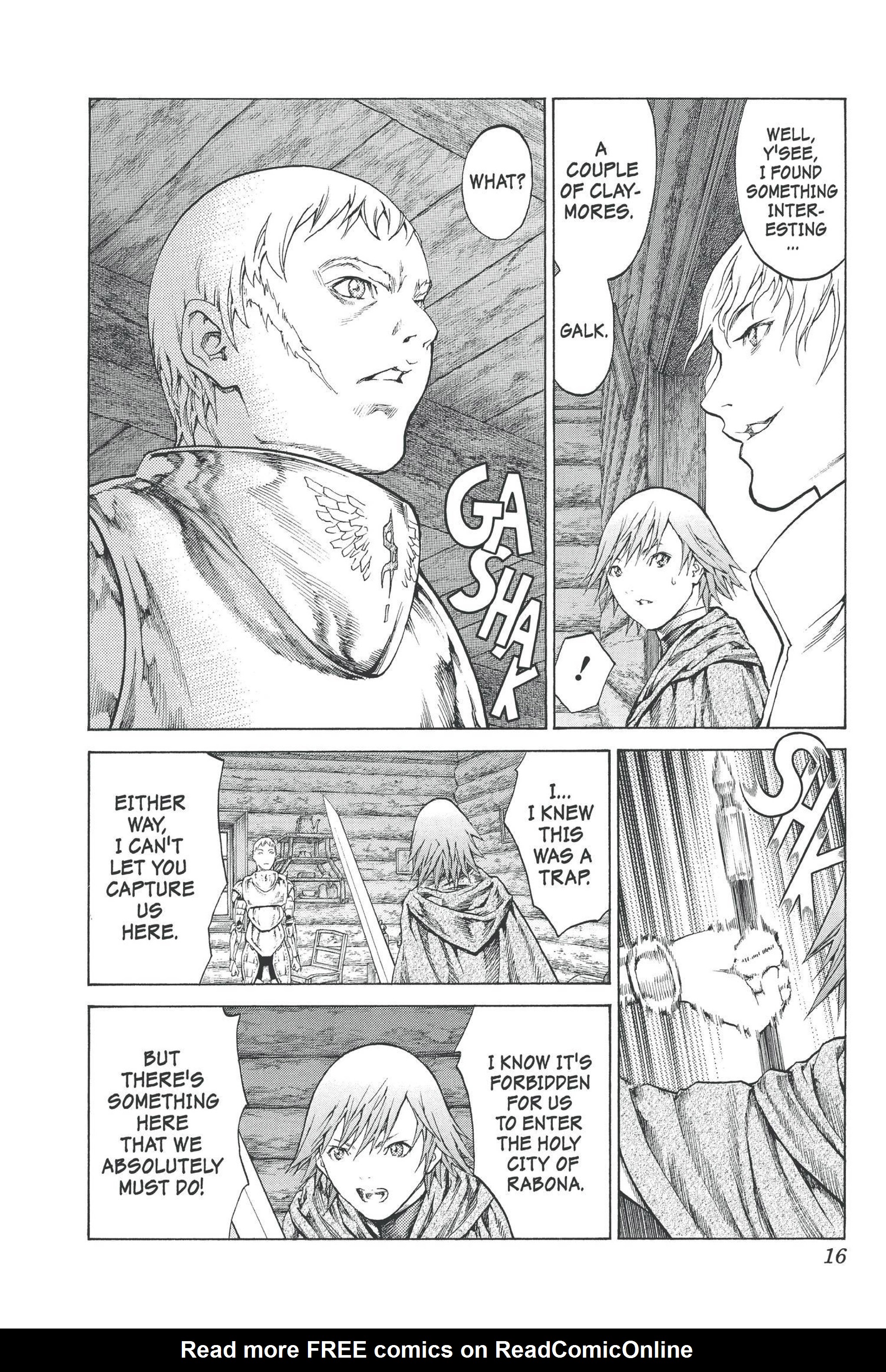 Read online Claymore comic -  Issue #14 - 15