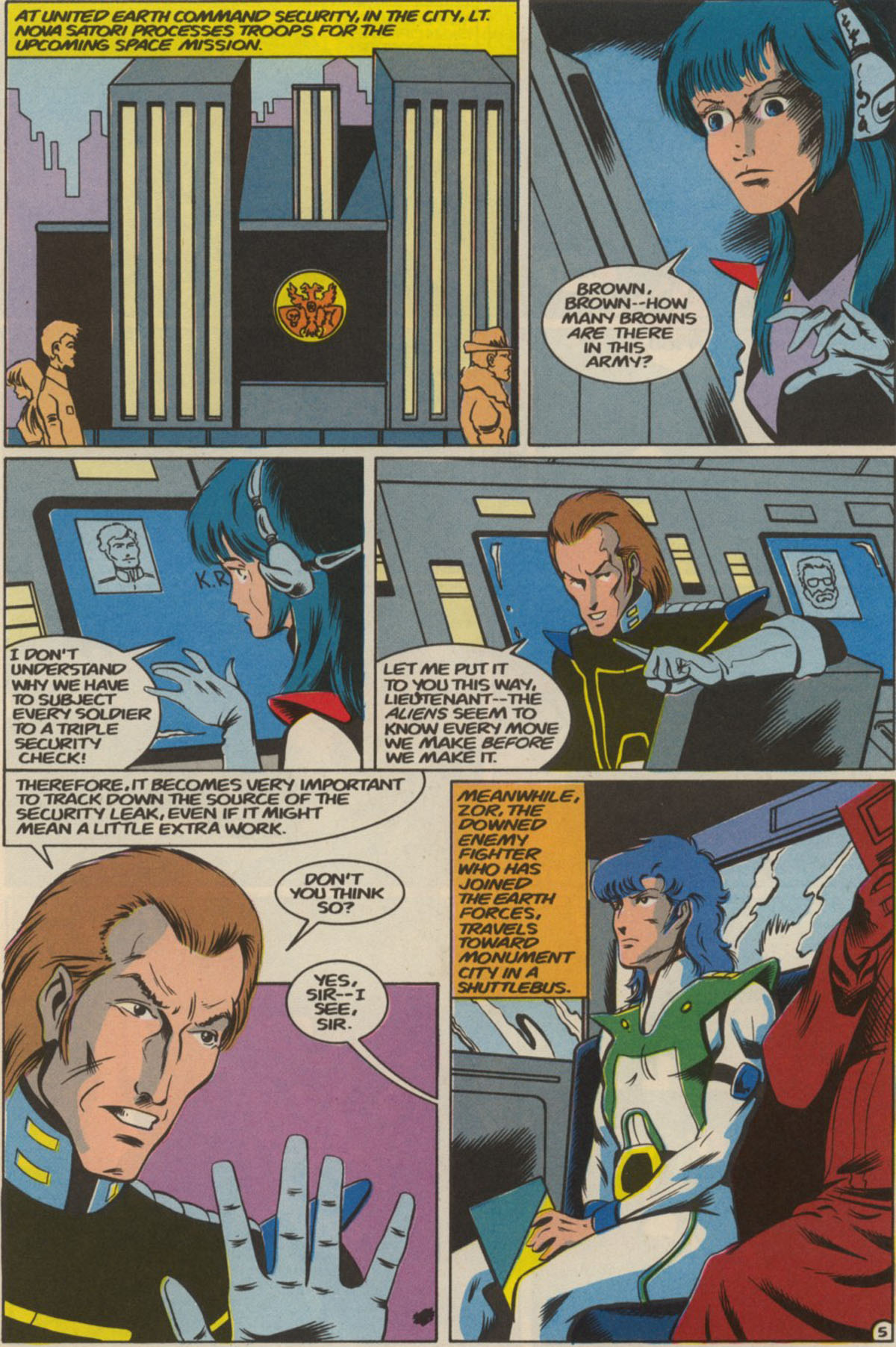 Read online Robotech Masters comic -  Issue #15 - 7