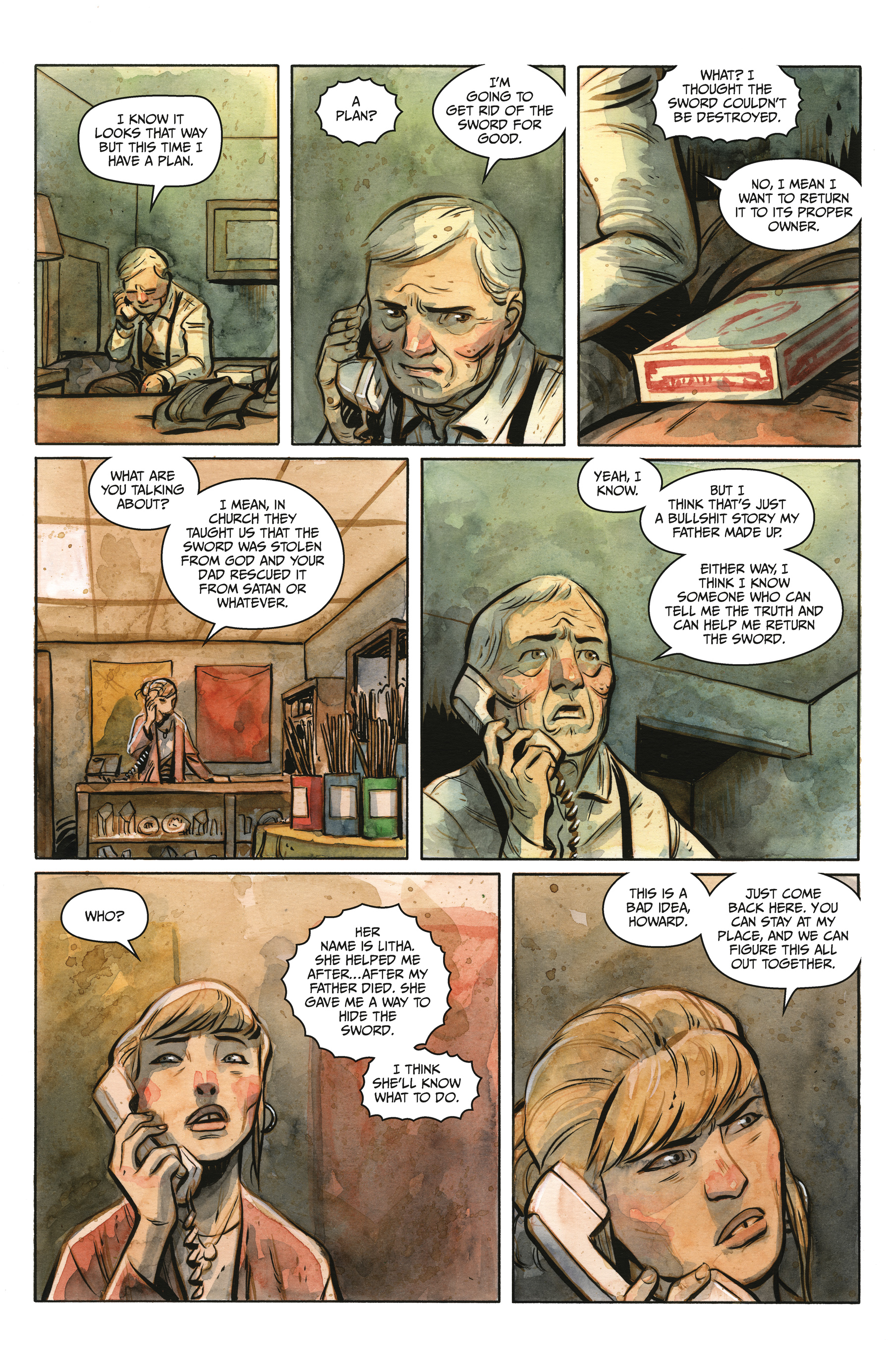 Read online The Lonesome Hunters: The Wolf Child comic -  Issue #1 - 13