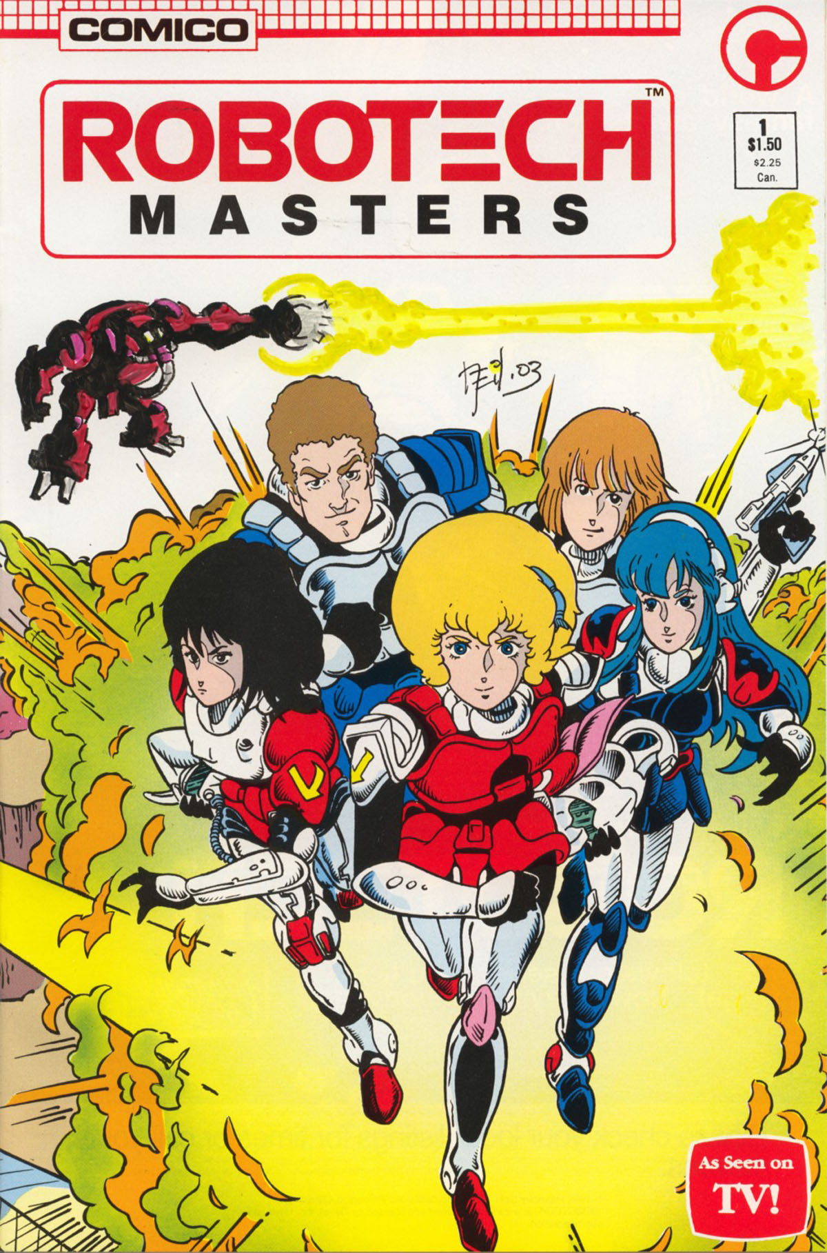 Read online Robotech Masters comic -  Issue #1 - 3