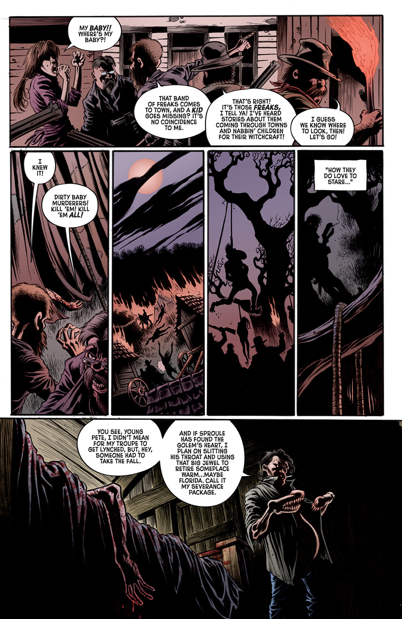 Read online Billy the Kid's Old Timey Oddities and the Orm of Loch Ness comic -  Issue #2 - 6