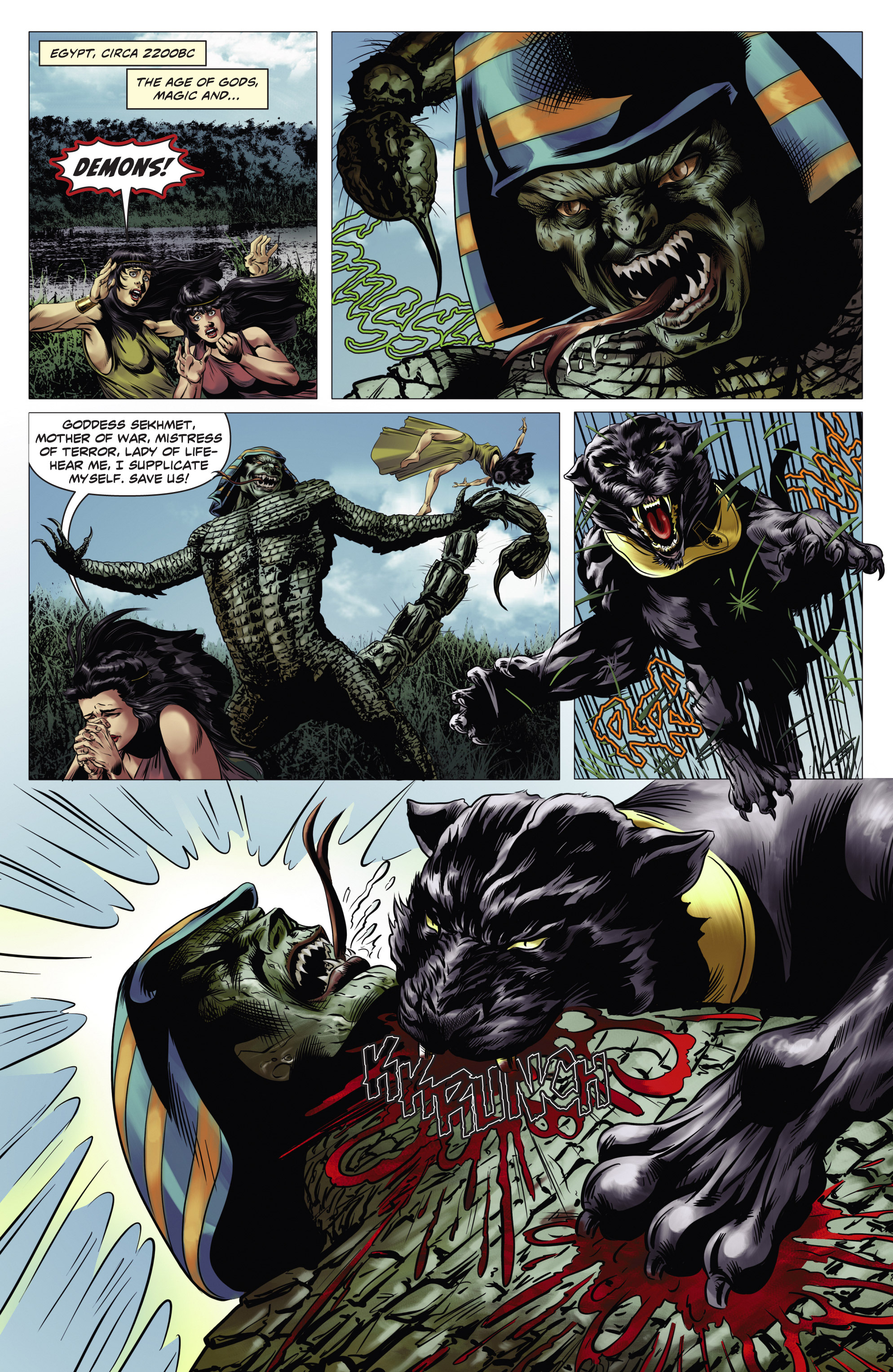 Read online Swords of Sorrow: Pantha & Jane Porter Special comic -  Issue # Full - 3