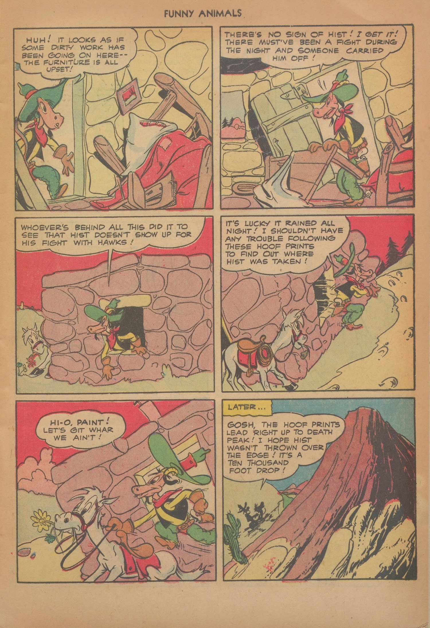 Read online Fawcett's Funny Animals comic -  Issue #54 - 5