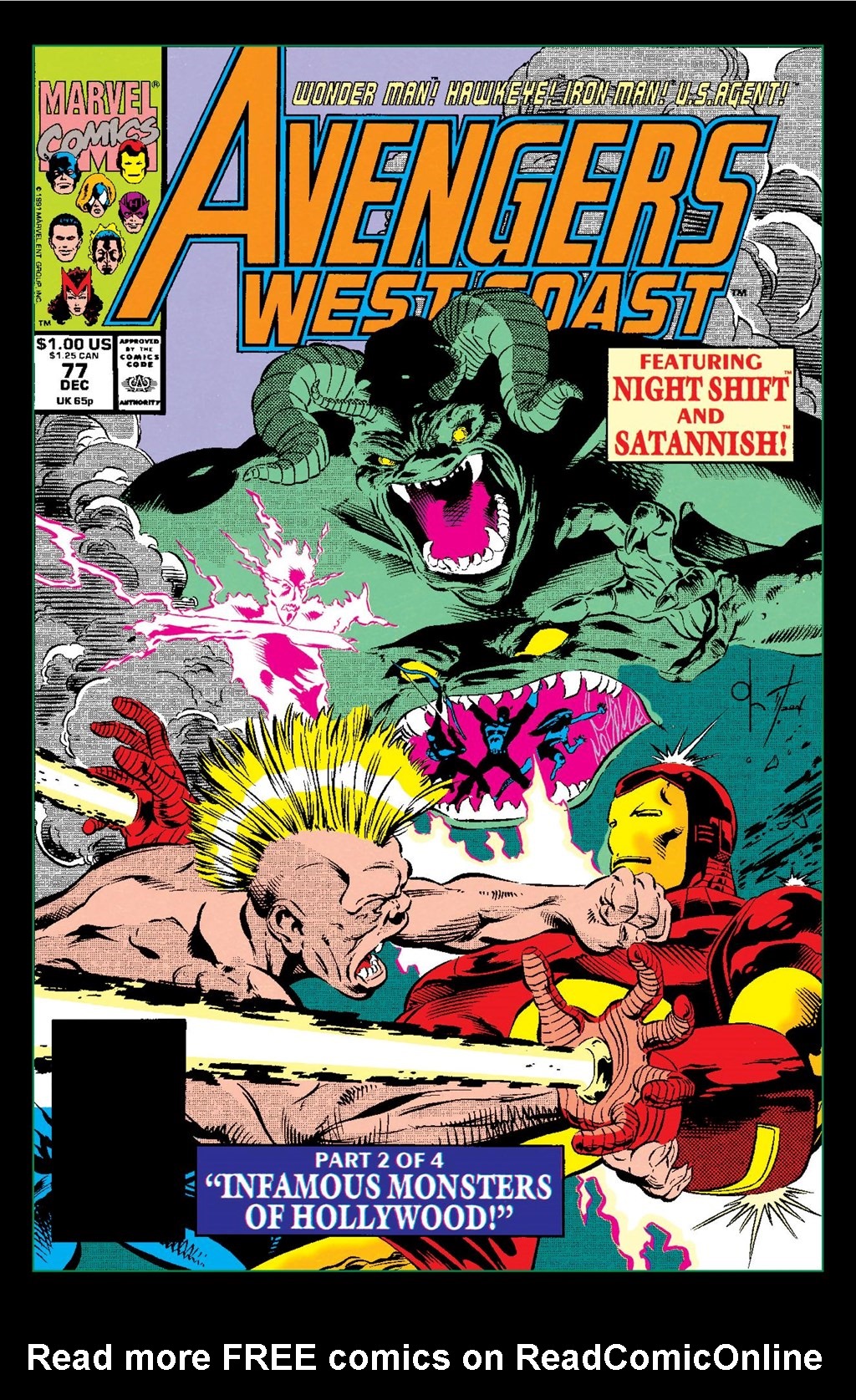 Read online Avengers West Coast Epic Collection: How The West Was Won comic -  Issue #Avengers West Coast Epic Collection California Screaming (Part 4) - 54