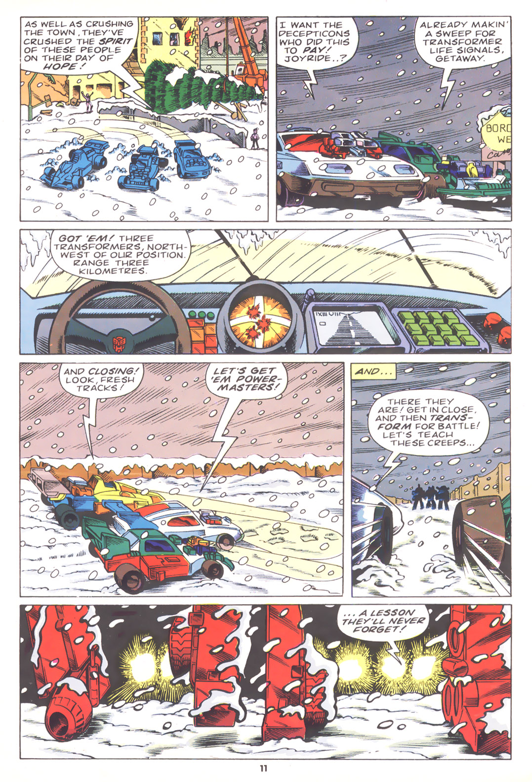 Read online The Transformers (UK) comic -  Issue #198 - 10