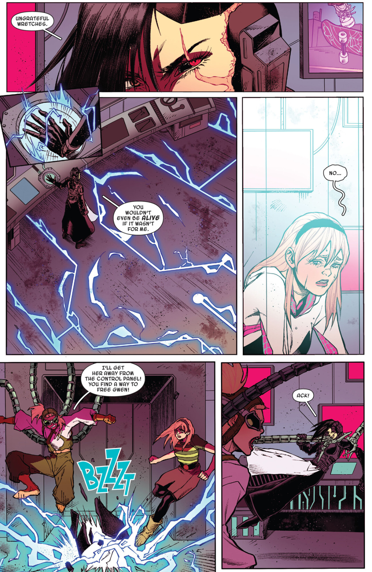 Read online Spider-Gwen: Shadow Clones comic -  Issue #5 - 6