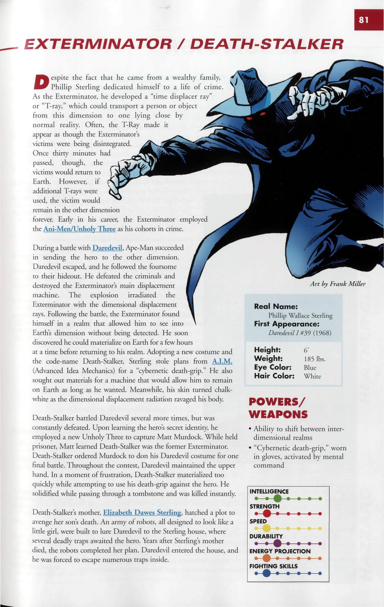 Read online Marvel Encyclopedia comic -  Issue # TPB 5 - 84