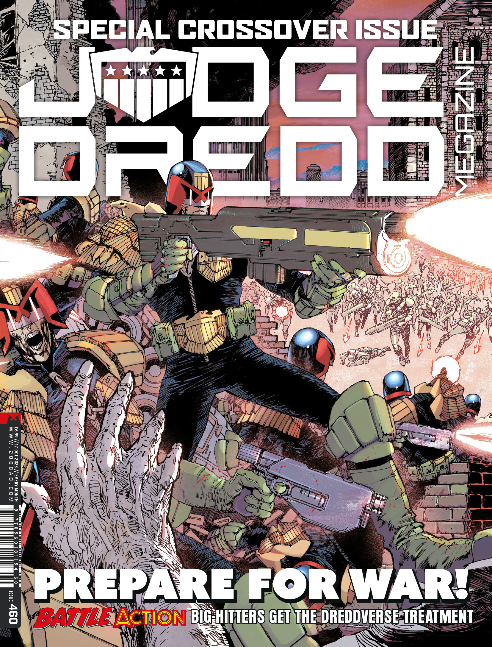 Read online Judge Dredd Megazine (Vol. 5) comic -  Issue #460 - 1
