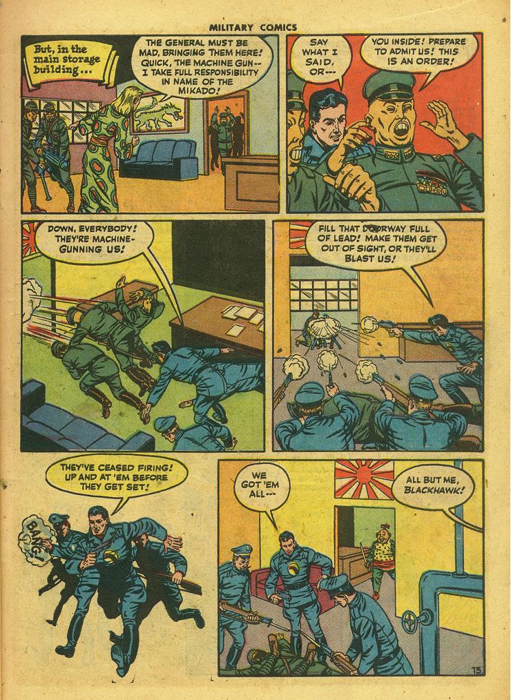 Read online Military Comics comic -  Issue #42 - 15