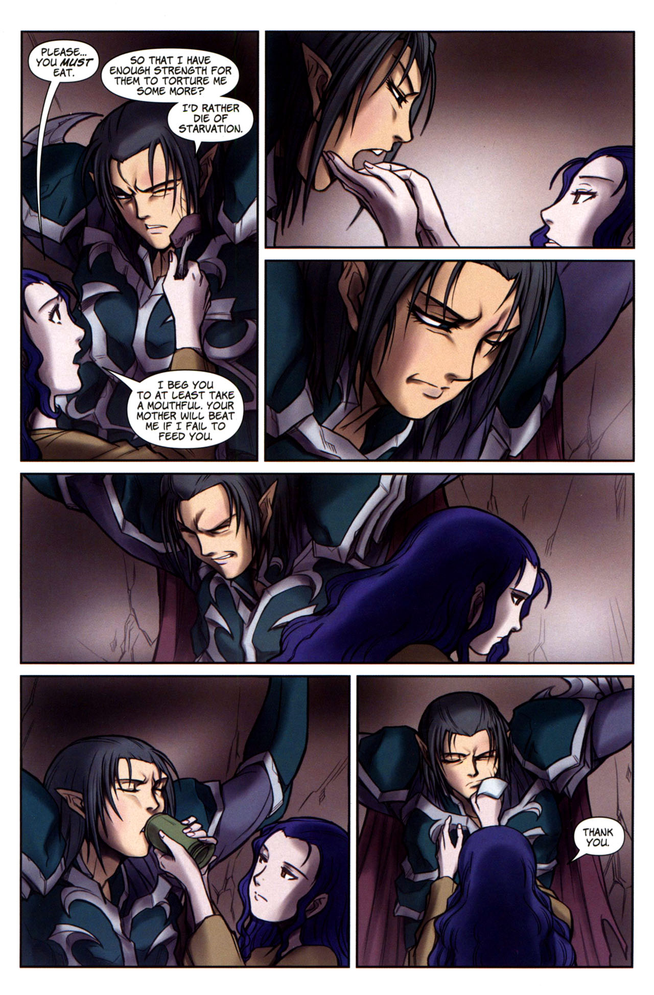 Read online Lords of Avalon: Knight of Darkness comic -  Issue #2 - 9