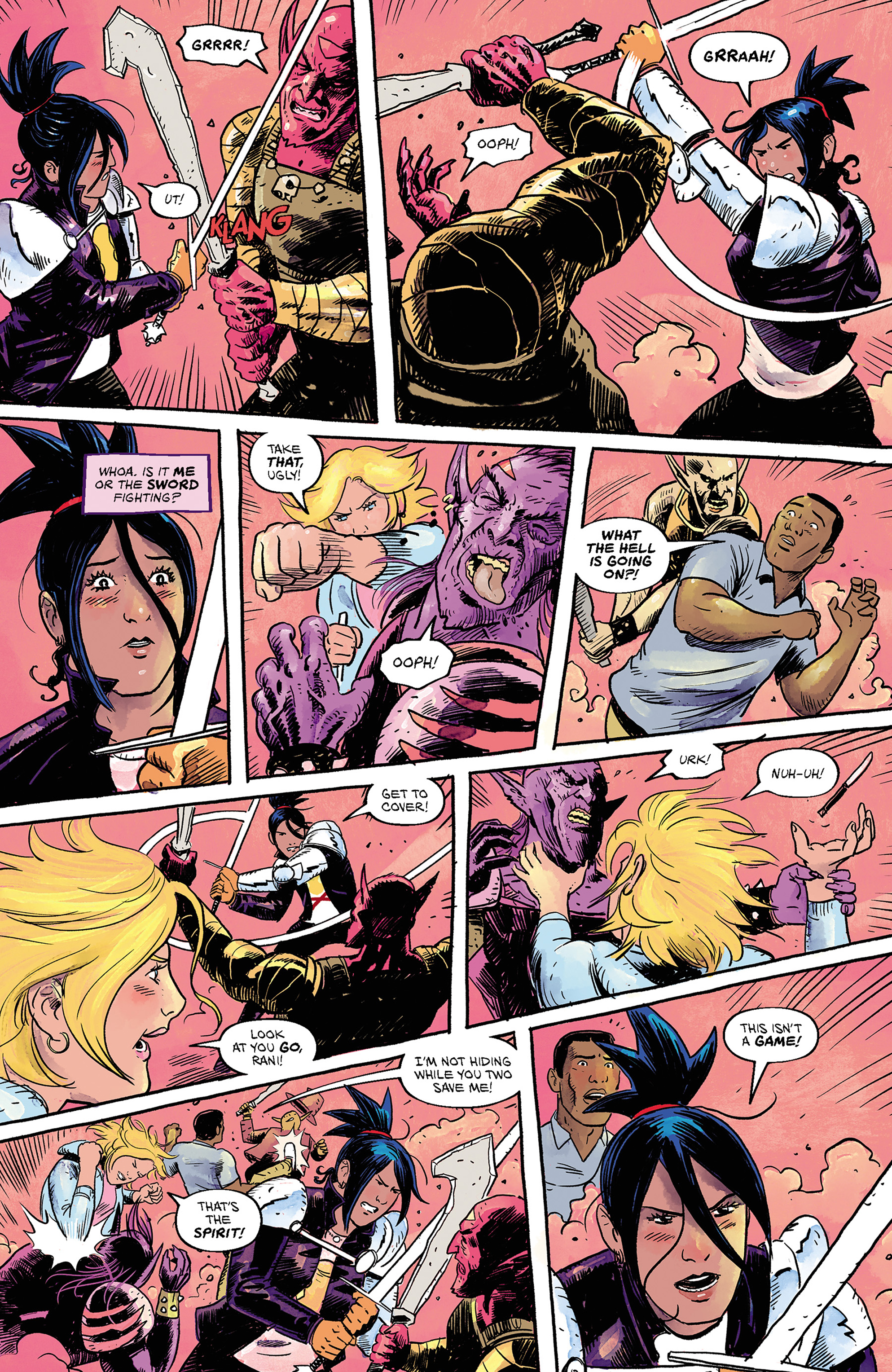 Read online The Once and Future Queen comic -  Issue #1 - 22