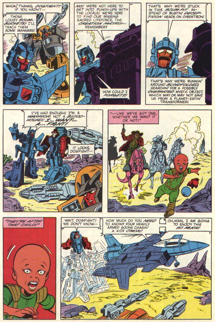 Read online The Transformers (UK) comic -  Issue #282 - 3