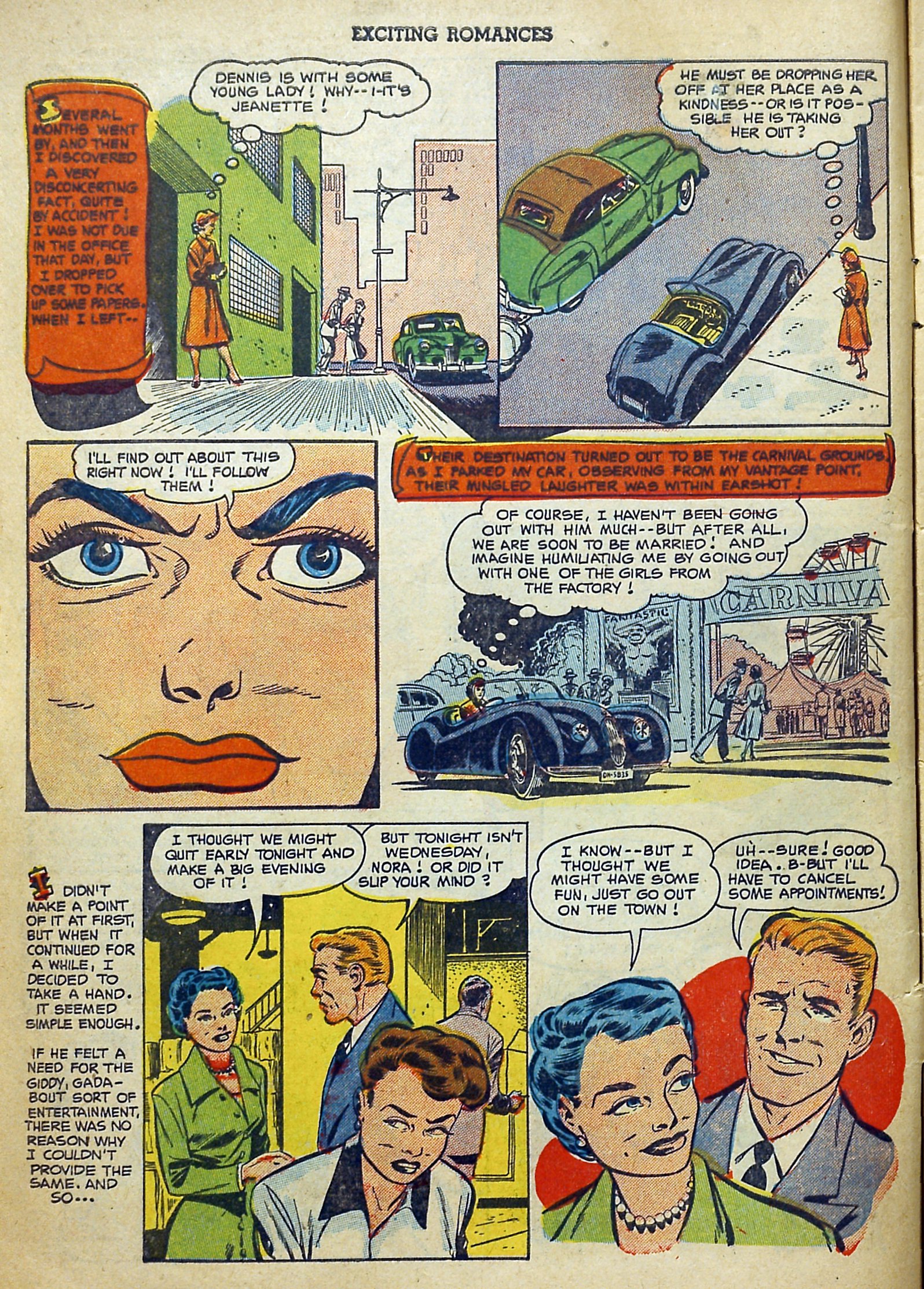 Read online Exciting Romances comic -  Issue #10 - 10