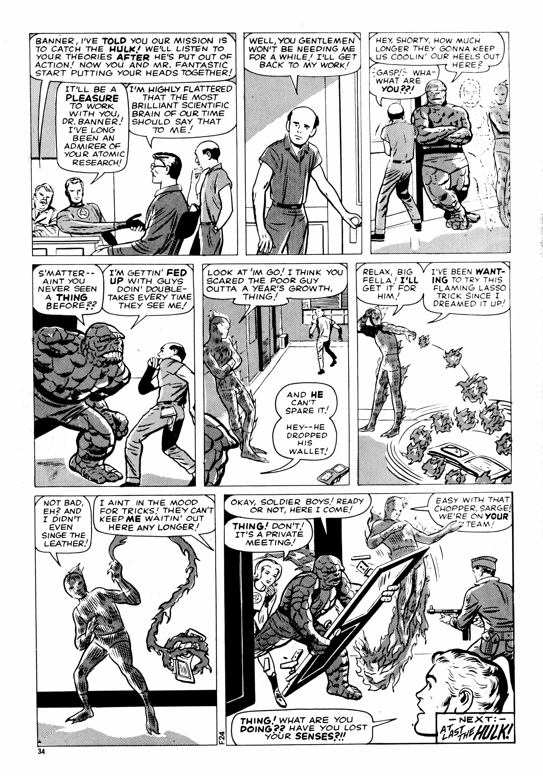 Read online Fantastic Four (1982) comic -  Issue #24 - 34