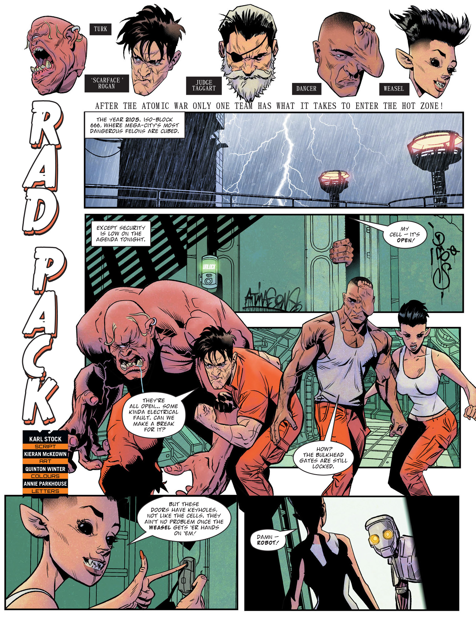 Read online Judge Dredd Megazine (Vol. 5) comic -  Issue #460 - 15