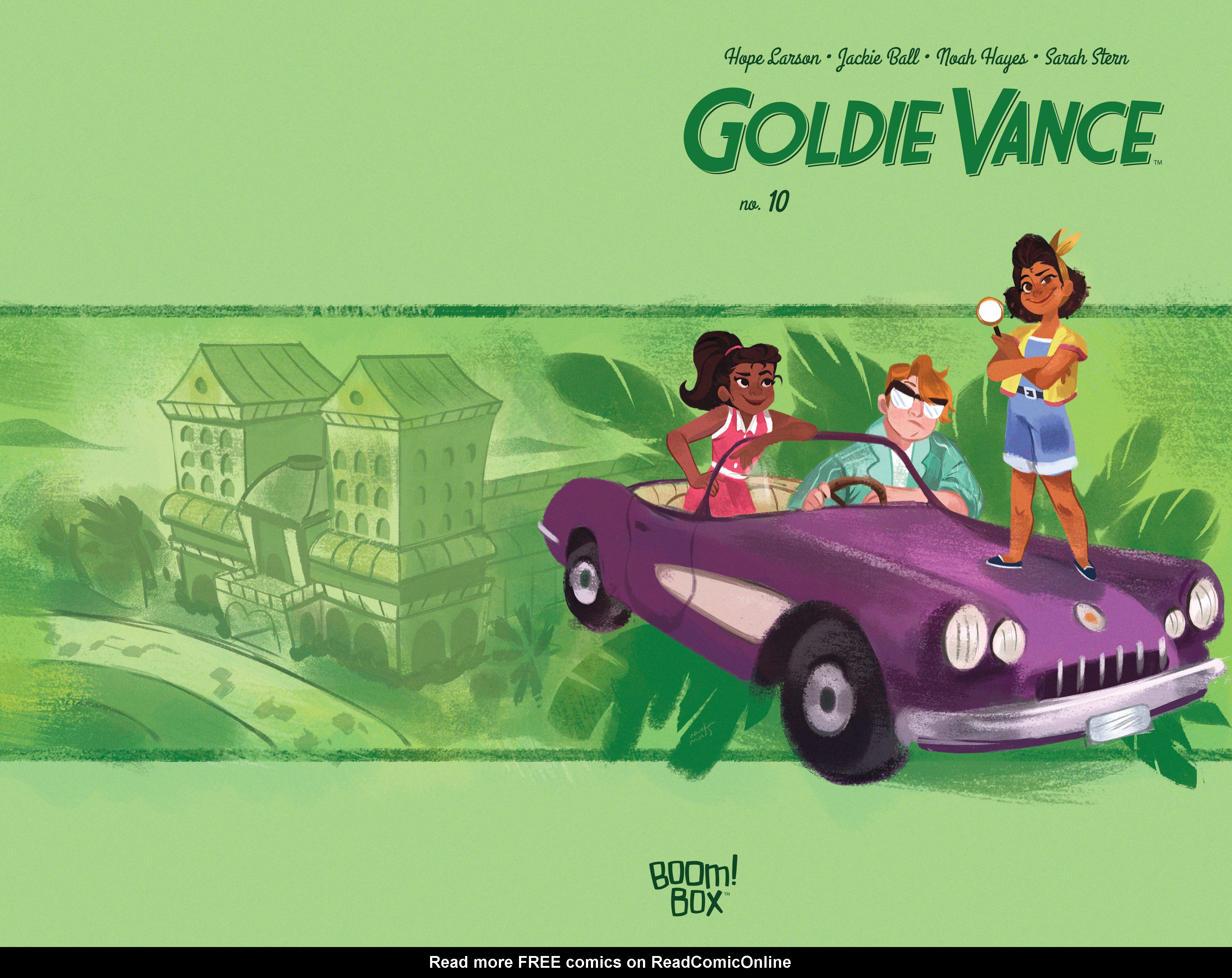 Read online Goldie Vance comic -  Issue #10 - 1