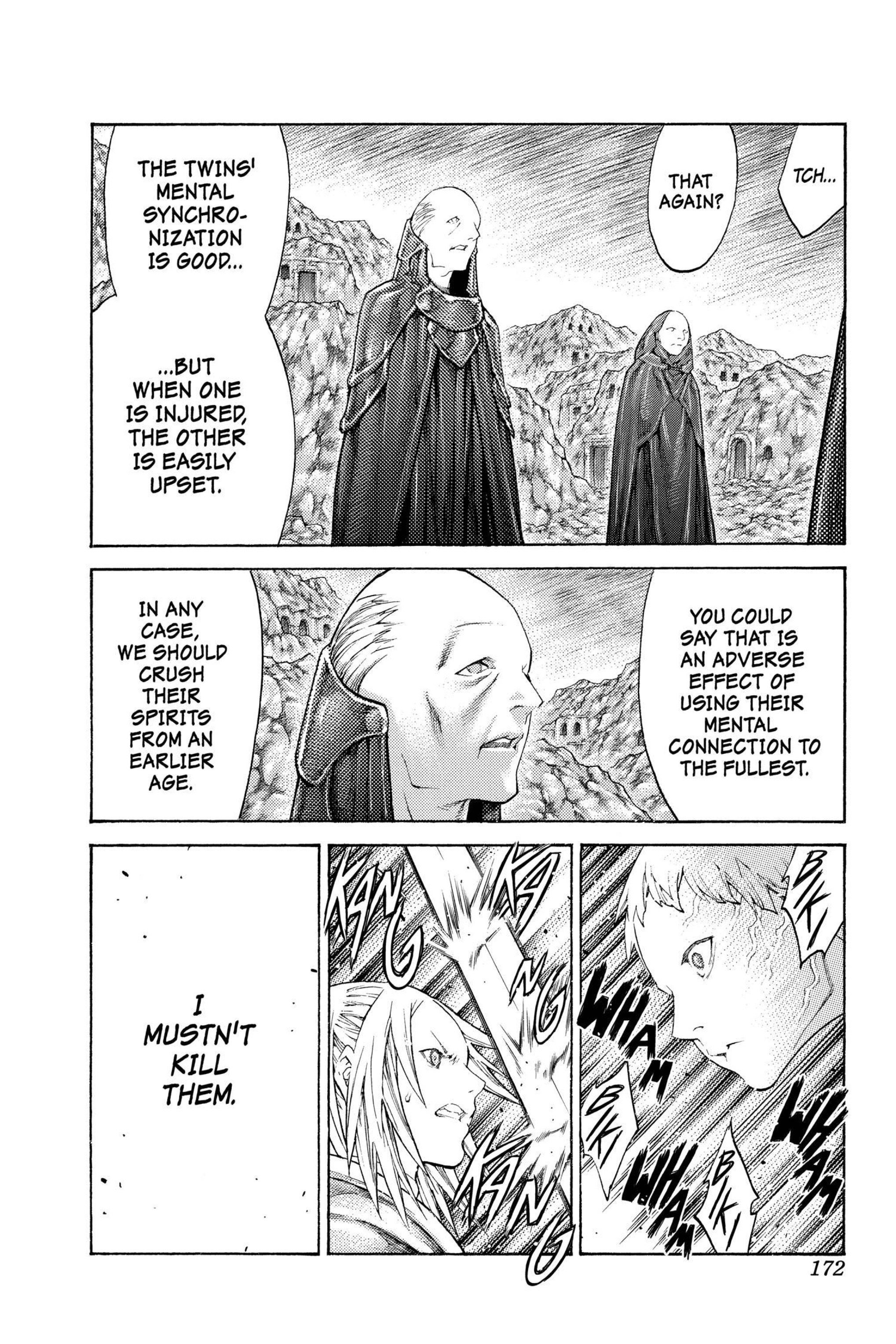 Read online Claymore comic -  Issue #19 - 154