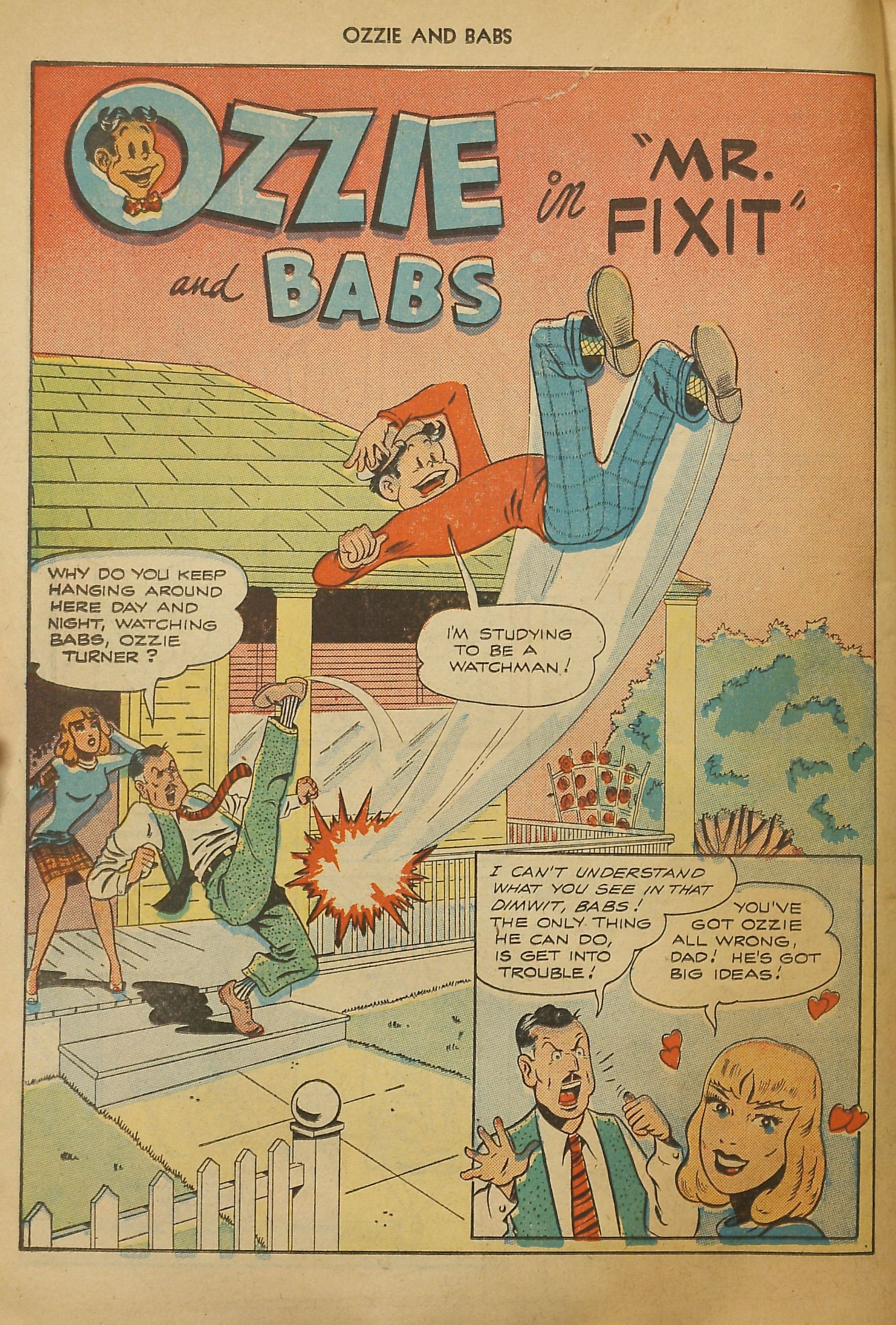 Read online Ozzie And Babs comic -  Issue #1 - 42