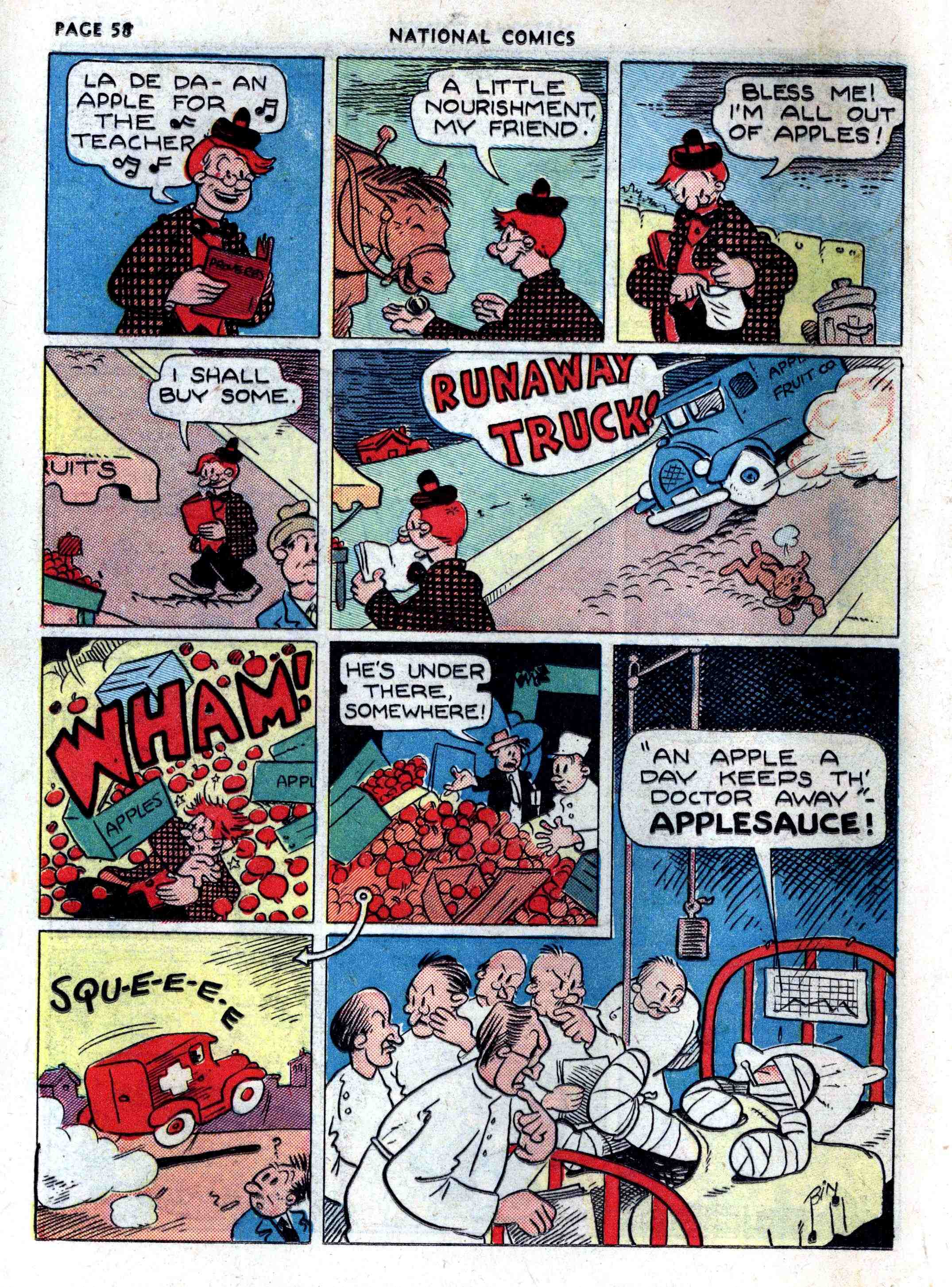 Read online National Comics comic -  Issue #1 - 60