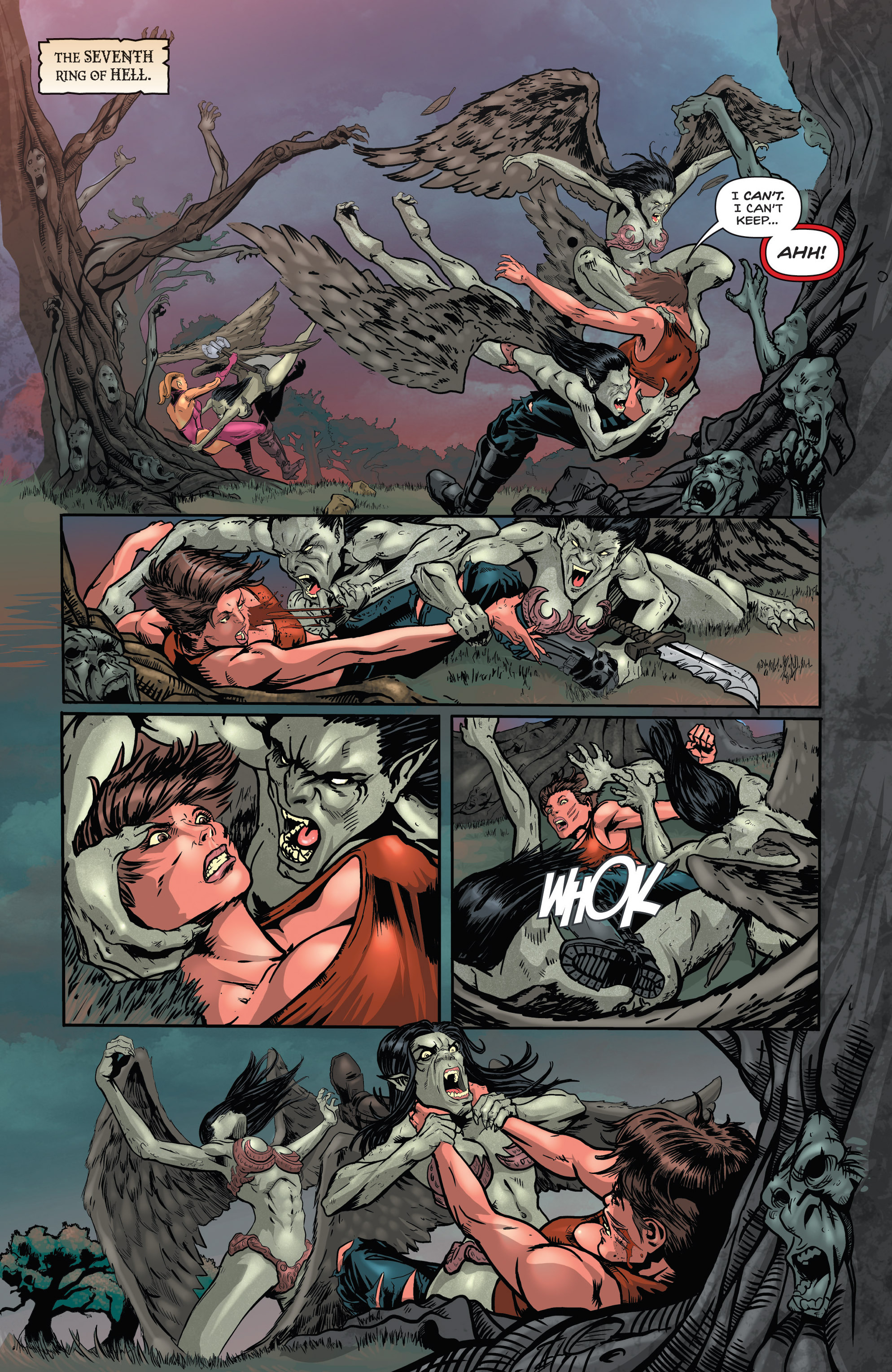 Read online Grimm Fairy Tales presents Inferno: Rings of Hell comic -  Issue #3 - 6