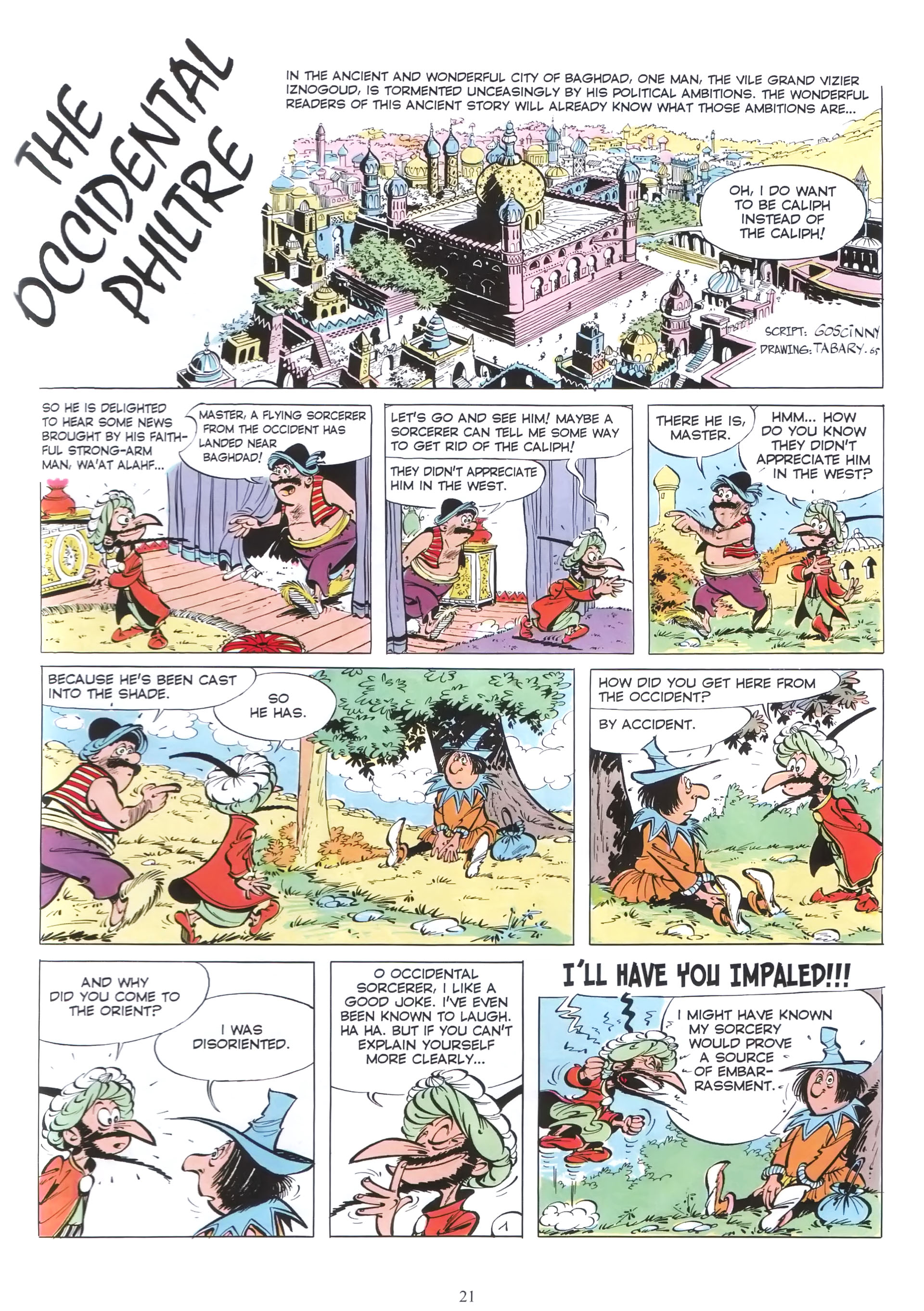 Read online Iznogoud comic -  Issue #1 - 19